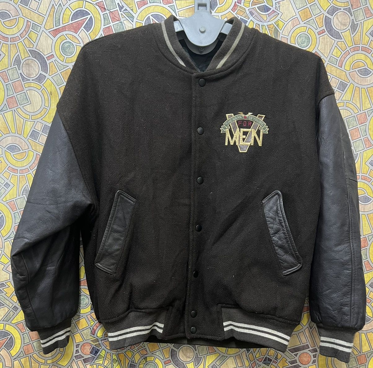 Leather Big Logo VENDOME RACING (GJ 36) Size US XL / EU 56 / 4 - 1 Thumbnail