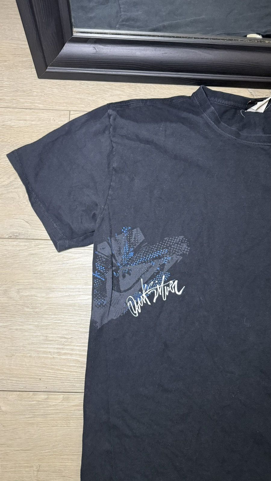 Quiksilver Y2K 2000s Quicksilver Big Logo SpellOut Shirt Size US L / EU 52-54 / 3 - 2 Thumbnail