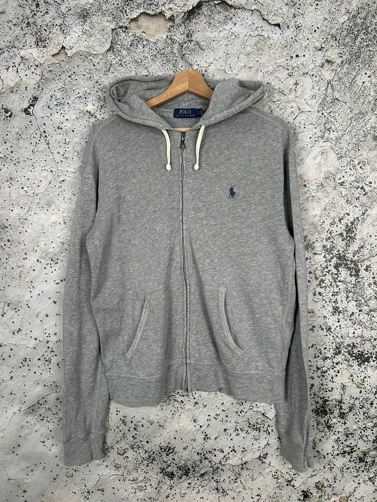 Polo Ralph Lauren Polo Ralph Lauren Zip Grey Hoodie Premium Streetwear Size US S / EU 44-46 / 1 - 1 Thumbnail