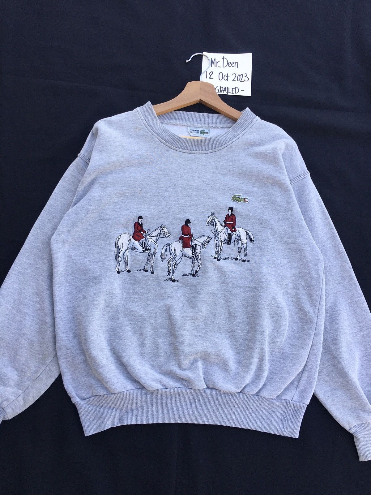 Lacoste Rare Vintage Lacoste Sweater Size US L / EU 52-54 / 3 - 6 Thumbnail
