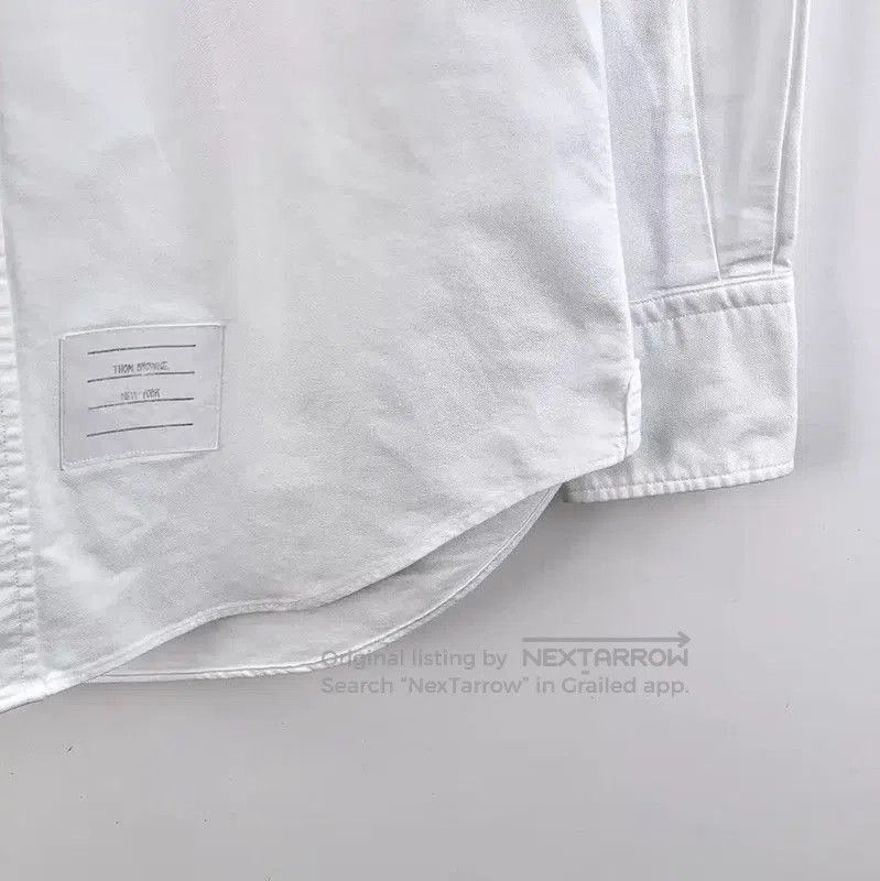 Thom Browne Thom Browne White Cotton Women's Shirt . Size XS / US 0-2 / IT 36-38 - 4 Thumbnail