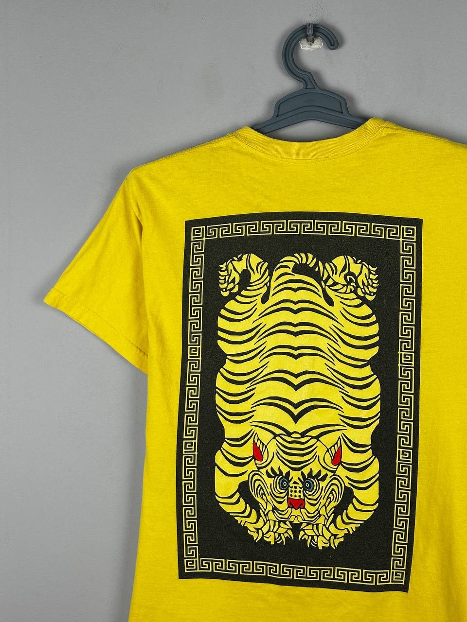 A.LAB A.Lab Streetwear Yellow Tiger Print T Shirt Size US M / EU 48-50 / 2 - 7 Thumbnail