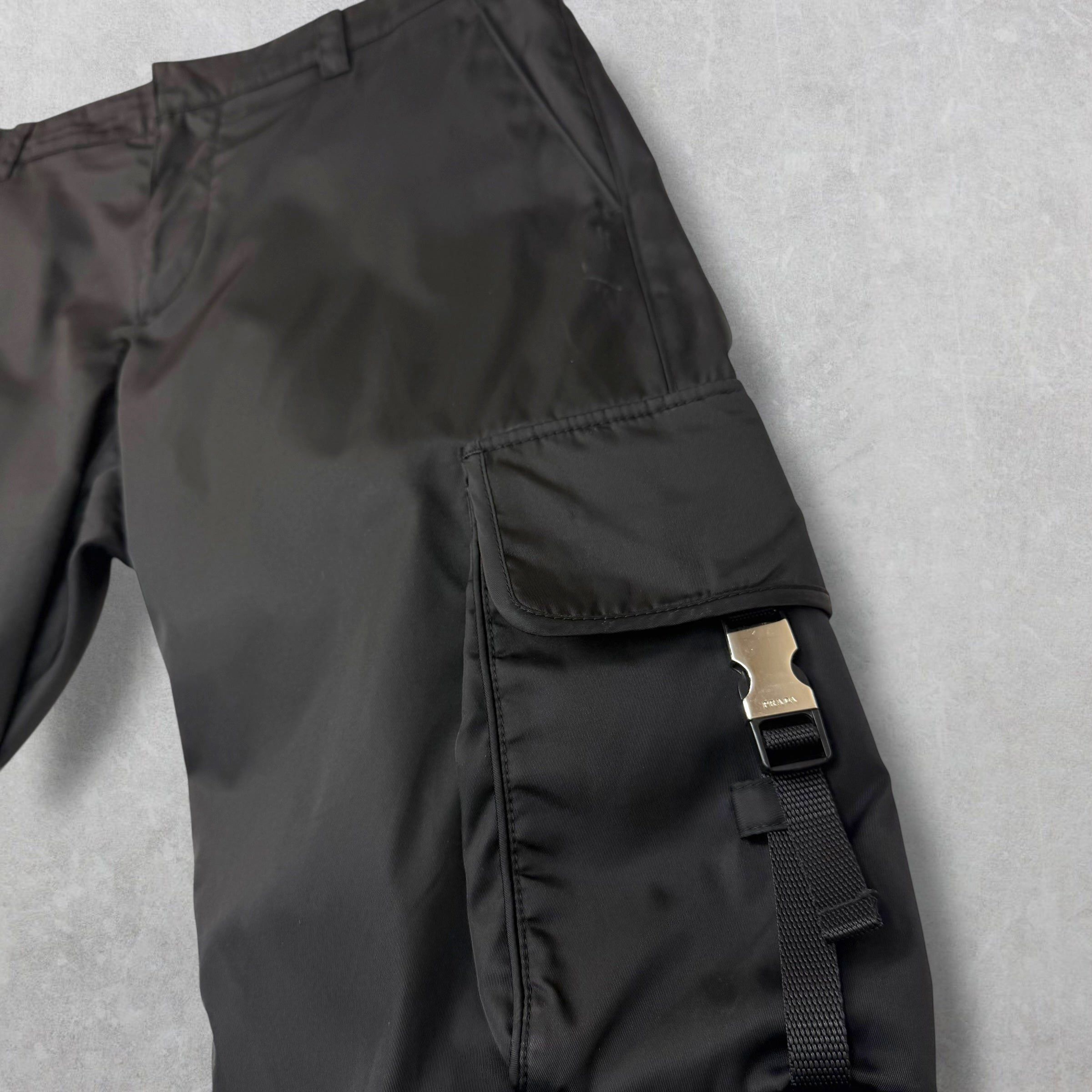 Prada Prada Re-Nylon Cargo Pants 48 (M) Size US 32 / EU 48 - 4 Thumbnail
