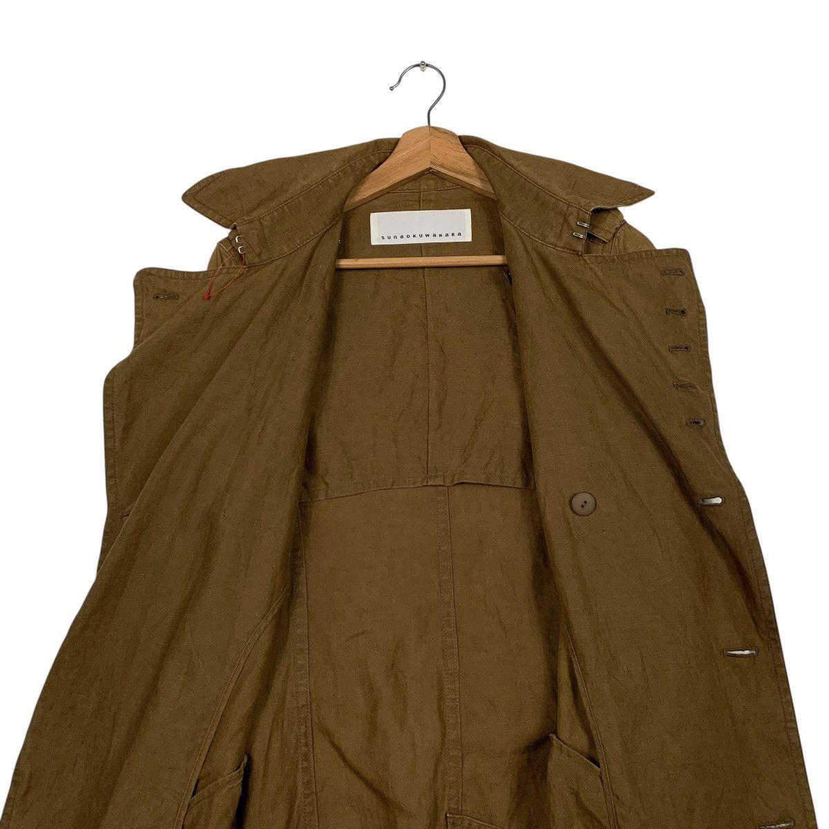 Tsumori Chisato Tsumori Chisato Double Breasted Brown Coat Size M / US 6-8 / IT 42-44 - 12 Thumbnail
