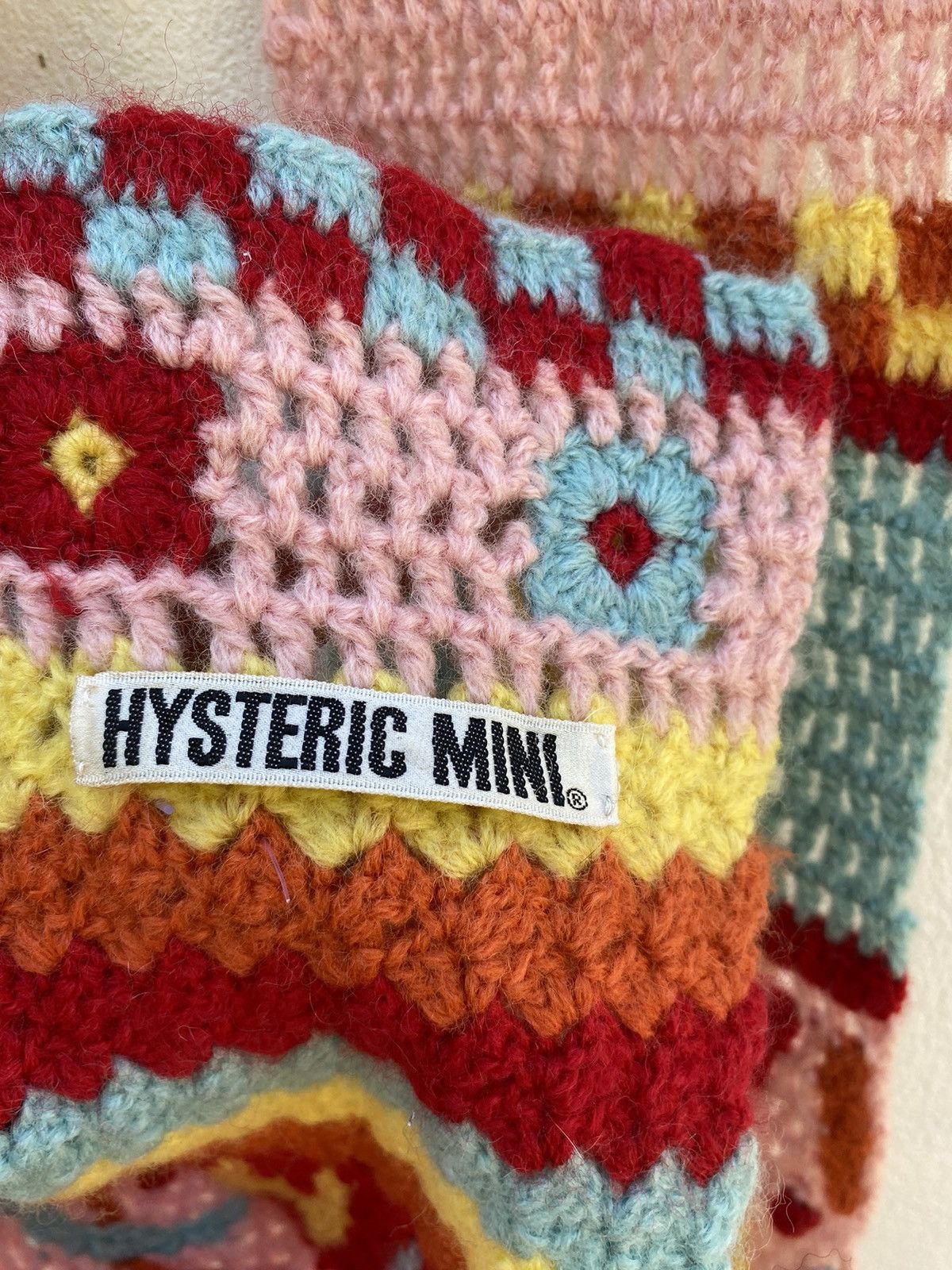 Hysteric Glamour Hysteric Mini Colorful Floral Knit Scarf Size ONE SIZE - 10 Thumbnail