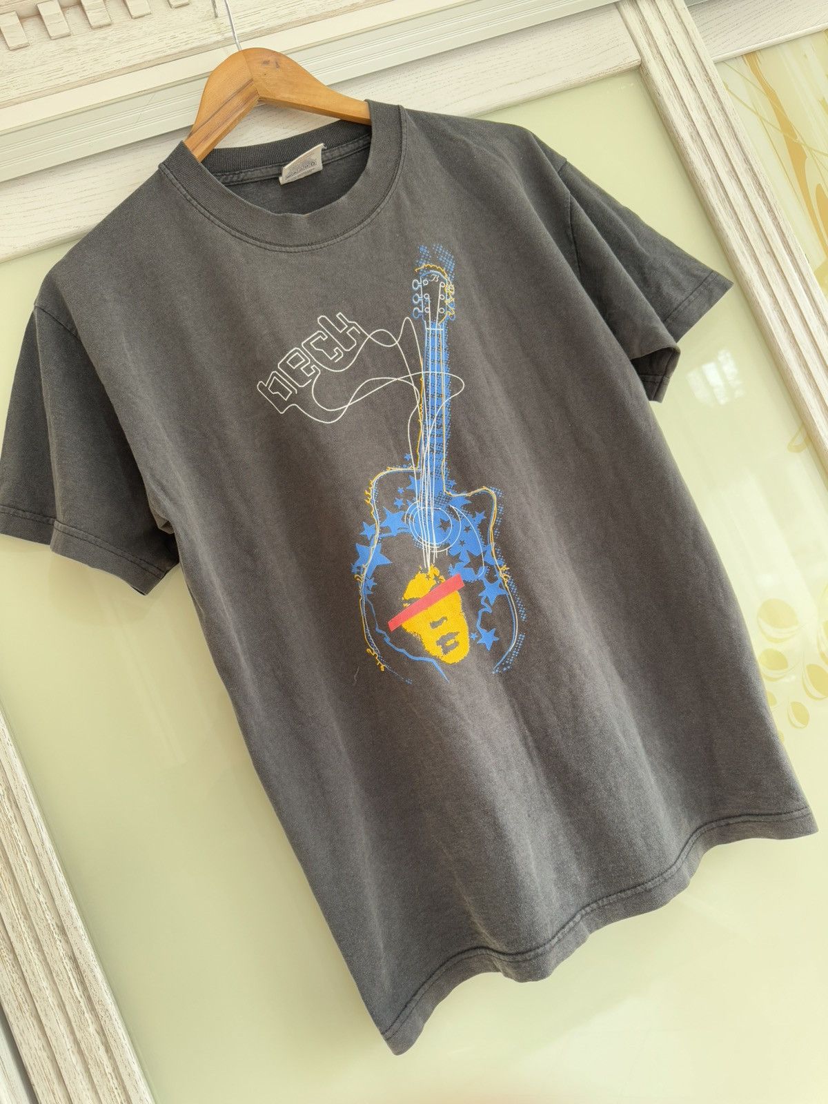 Band Tees × Vintage Vintage 1999 Beck Midnite Vultures Promo T-shirt Guitar Tee Size US M / EU 48-50 / 2 - 4 Thumbnail