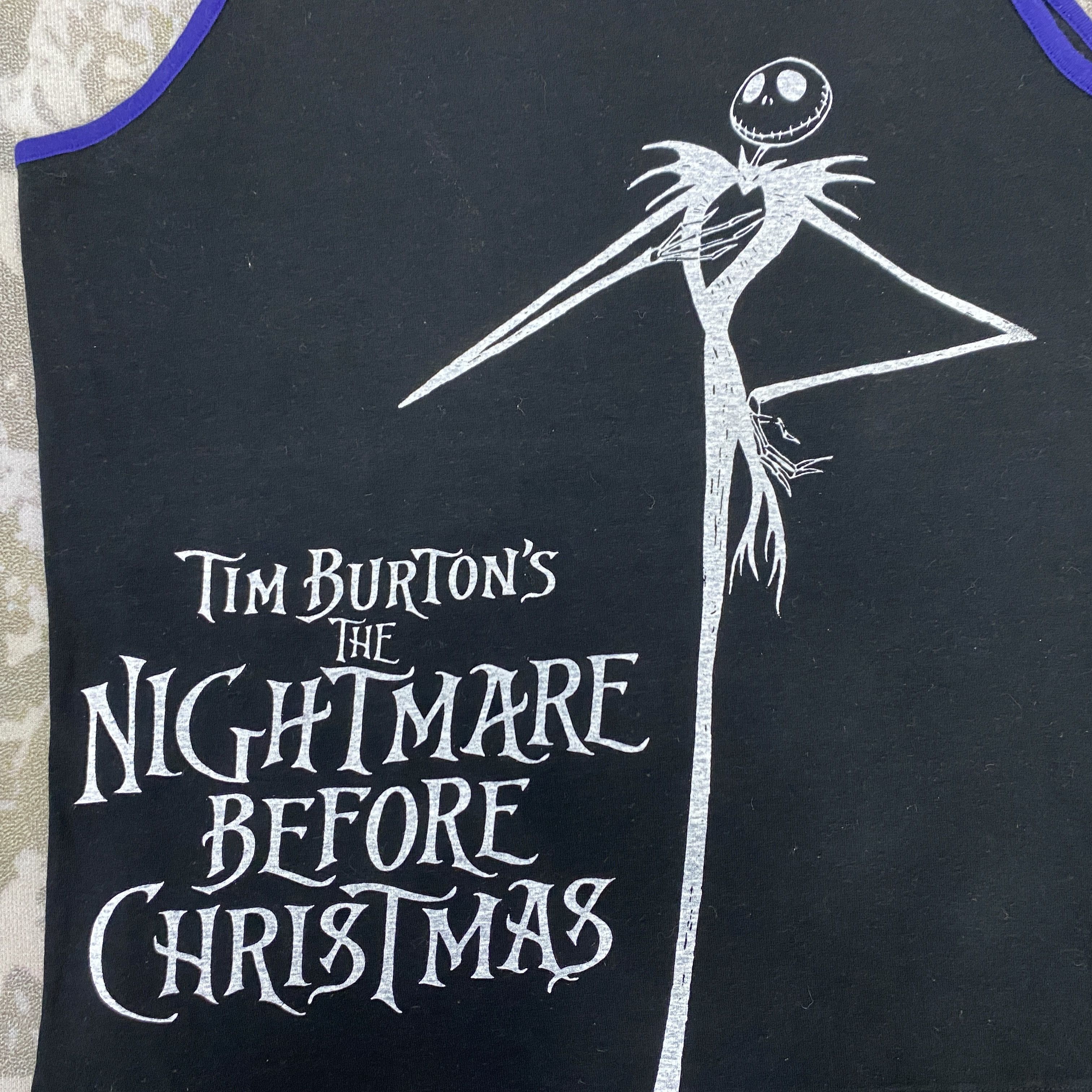 Disney Vintage The Nightmare Before Christmas Tshirt - H072 Size US L / EU 52-54 / 3 - 5 Thumbnail