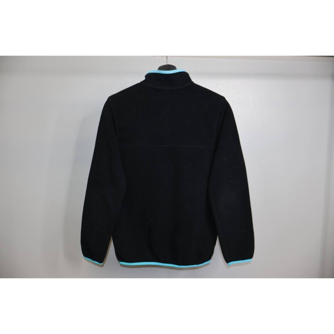 Patagonia Vintage Patagonia Black Synchilla Snap T Pullover Blue Trim Size XS / US 0-2 / IT 36-38 - 3 Thumbnail