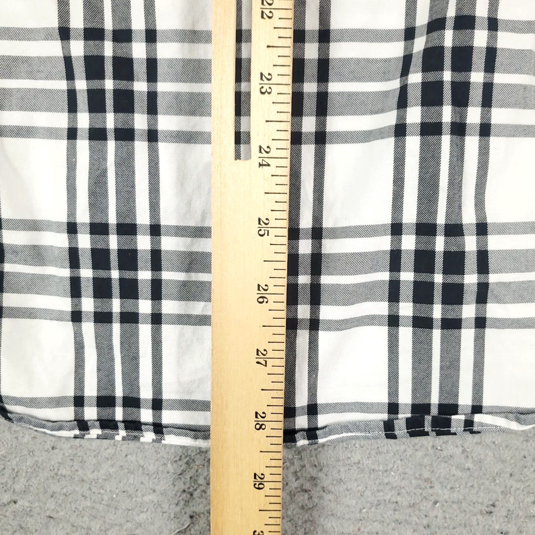 Express VINTAGE EXPRESS Shirt Mens Size Medium Gray Plaid Button-Up Long Sleeve Slim Fit Size US M / EU 48-50 / 2 - 4 Thumbnail