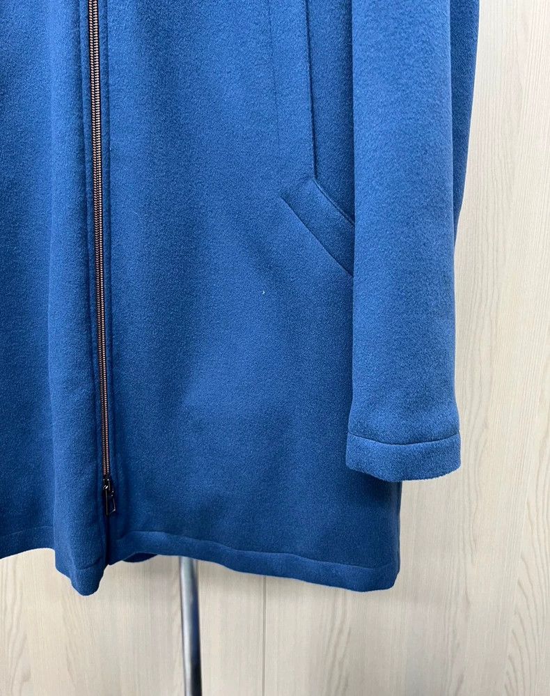 Loro Piana LORO PIANA Cashmere, woolen overcoat with hood Size XL / US 12-14 / IT 48-50 - 3 Thumbnail