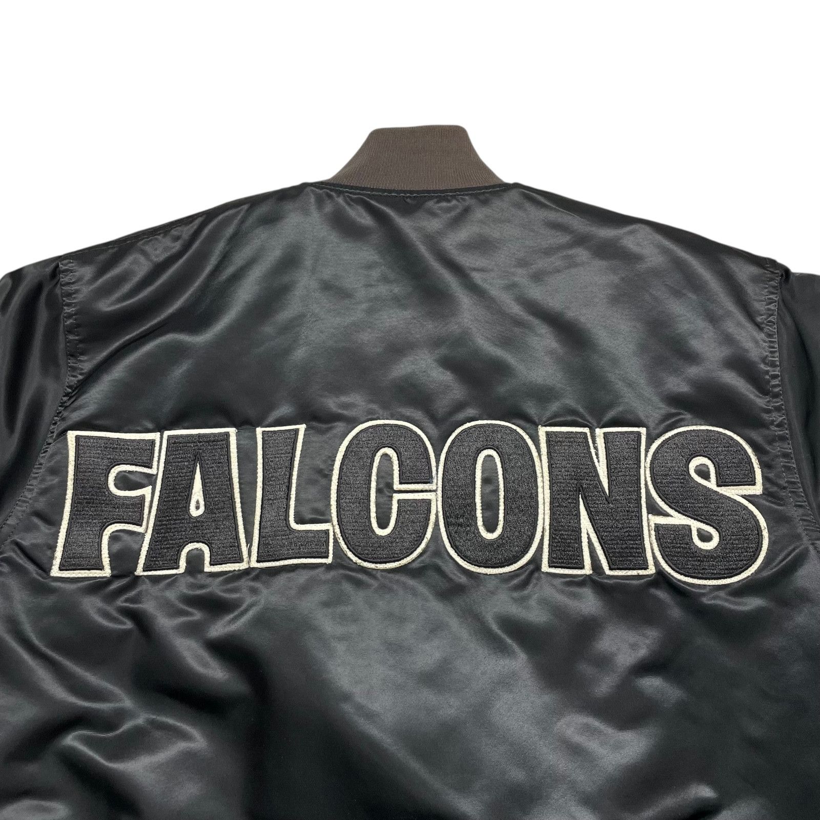 NFL VTG 90s ATLANTA FALCONS STARTER SATIN JACKET SIZE L Size US L / EU 52-54 / 3 - 3 Thumbnail