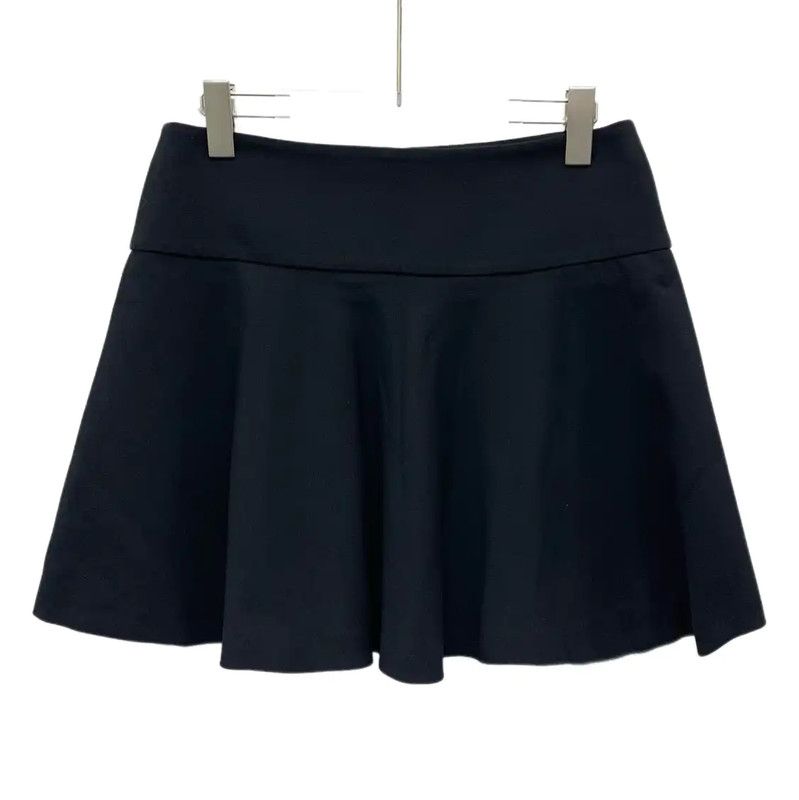 Valentino Valentino Black Women's Flared Skirt 0089 Size 28" / US 6 / IT 42 - 1 Thumbnail
