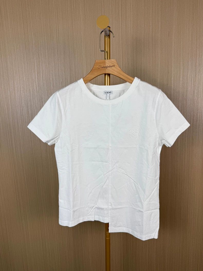 Loewe LOEWE Unruly white cotton T-shirt Size S / US 4 / IT 40 - 1 Thumbnail