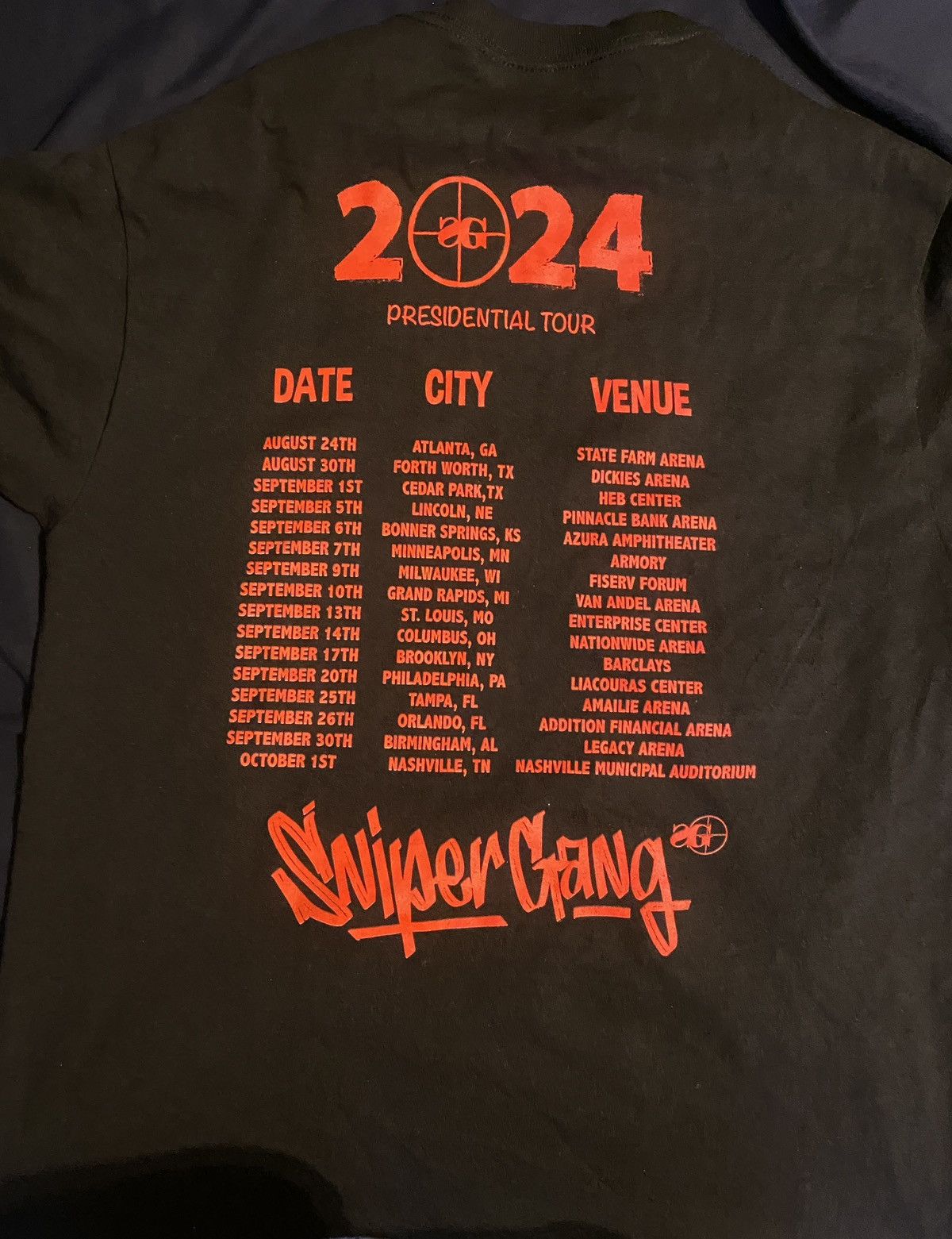 Sniper Gang Sniper Gang "Presidential" T-shirt Merch Size US L / EU 52-54 / 3 - 2 Thumbnail