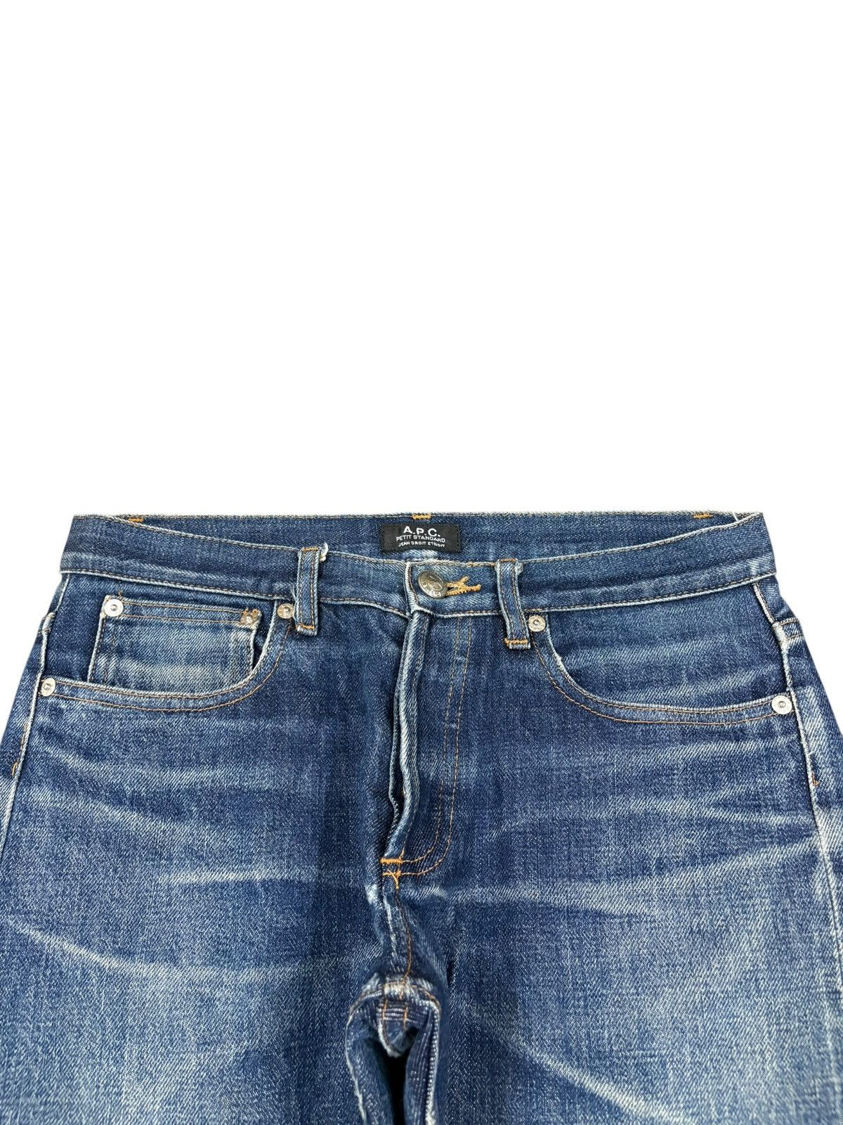 A.P.C. Vintage APC Petit New Standard Selvedge Jeans Size US 30 / EU 46 - 4 Thumbnail