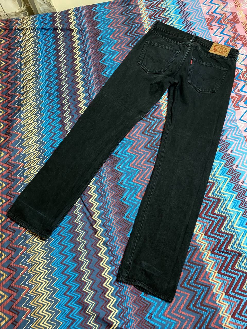 Levi's Y2K Levi's 501 logo jeans pants vintage w30 streetwear Size US 30 / EU 46 - 18 Thumbnail