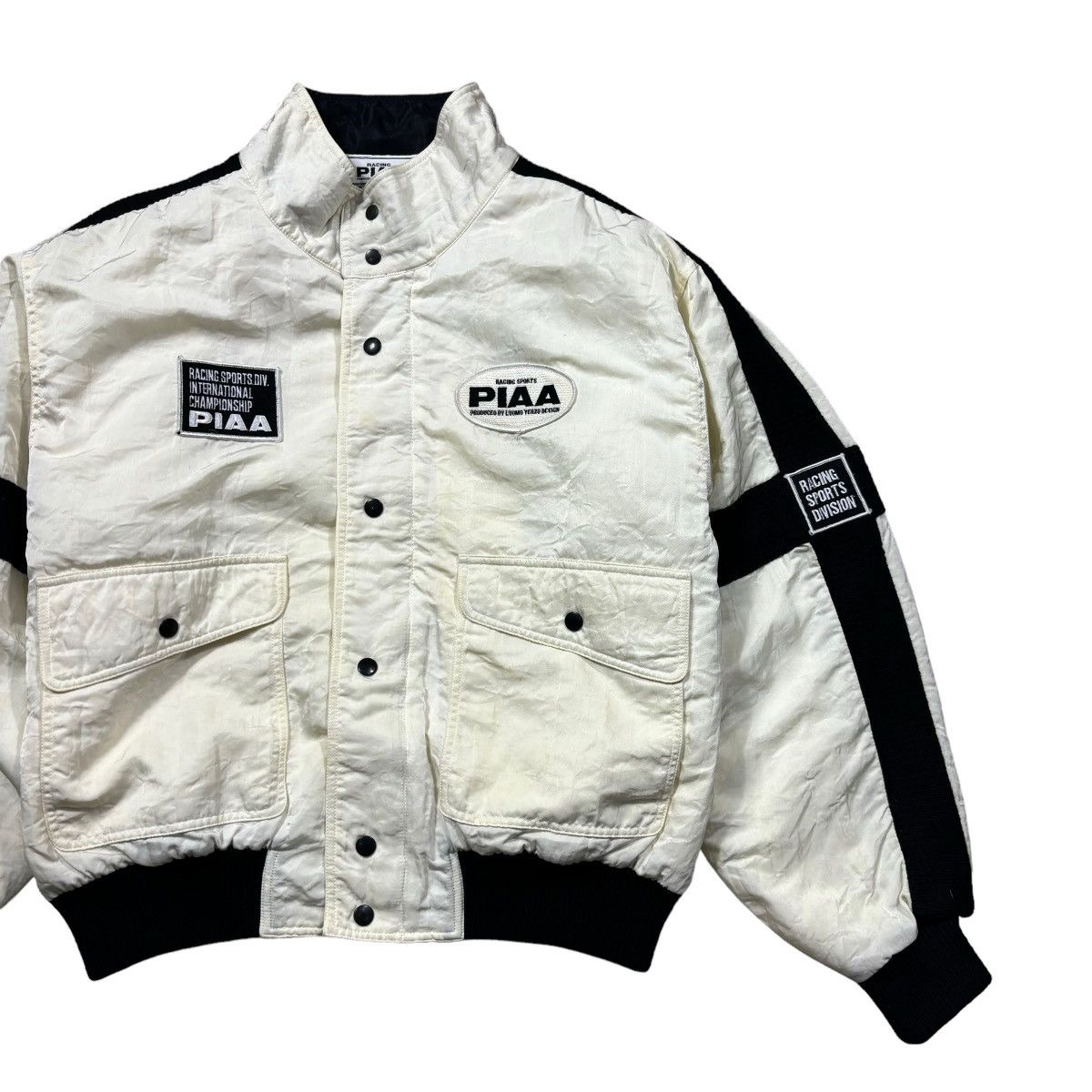 Gear for Sports Vintage Piaa Motor Sports Bomber Jacket Size US M / EU 48-50 / 2 - 2 Thumbnail