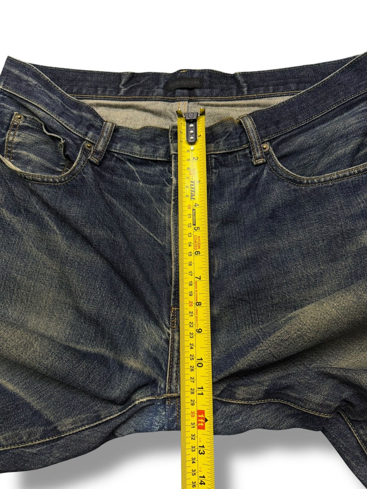 Uniqlo Vintage Uniqlo Jeans Selvedge Denim Japan | Vintage Faded 36 Size US 36 / EU 52 - 16 Thumbnail