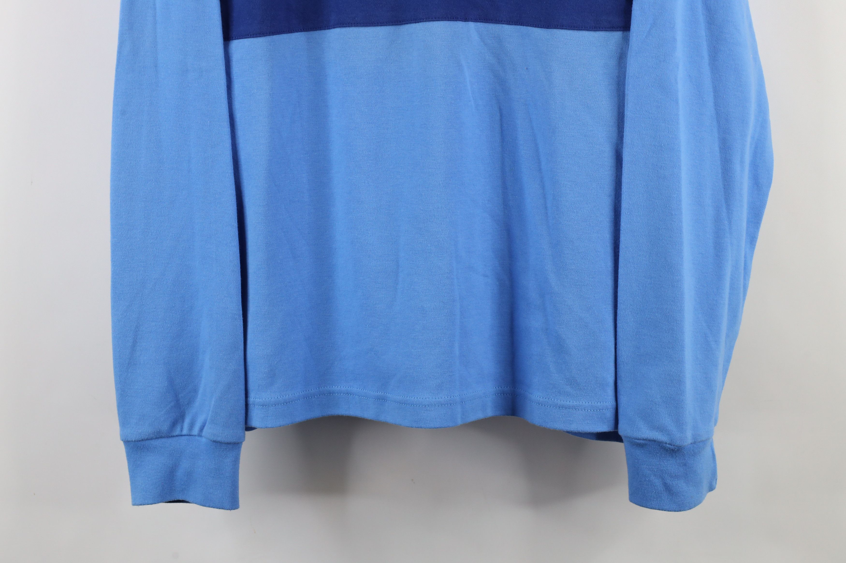 Vintage Vintage 90s Streetwear Block Long Sleeve Rugby Polo Shirt Size US L / EU 52-54 / 3 - 3 Thumbnail