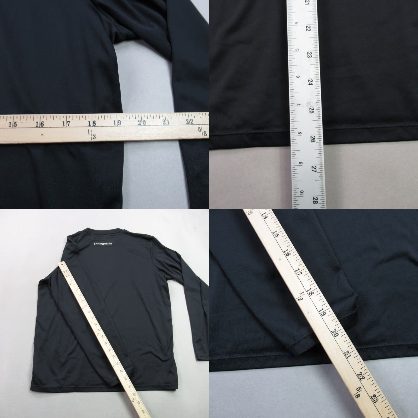Patagonia Patagonia Shirt Medium Black Long Sleeve Crew Neck Outdoor Lightweight Mens Size US M / EU 48-50 / 2 - 8 Thumbnail