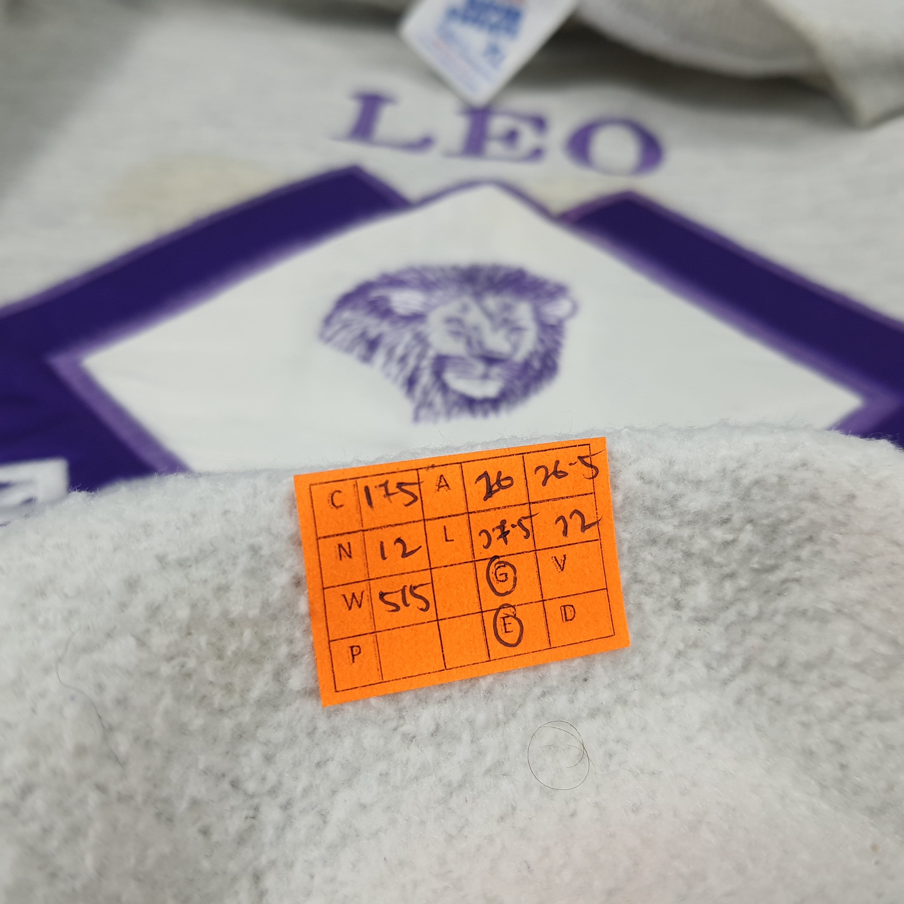 Vintage Vintage LEO Lions American Club Sweatshirts Size US XL / EU 56 / 4 - 7 Thumbnail