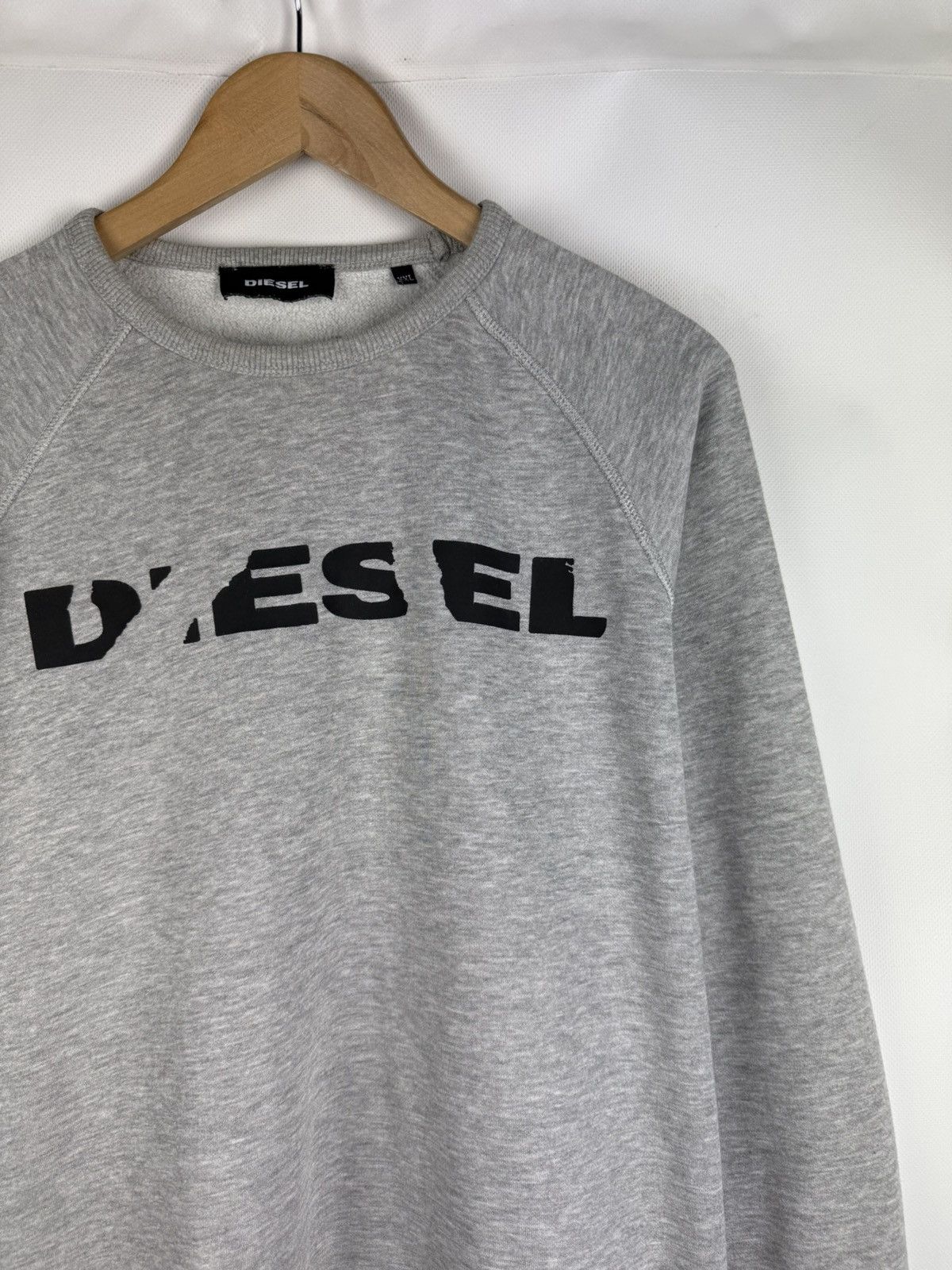 Other Diesel Men’s Big Logo Crewneck Sweatshirt Pullover Size 2XL Size US XXL / EU 58 / 5 - 5 Thumbnail