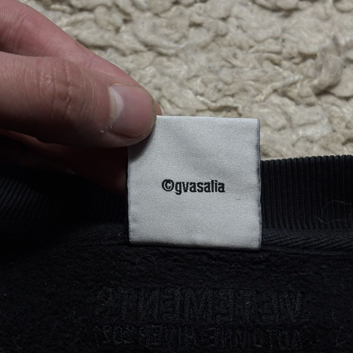 Vetements Vetements Security sweatshirt Size US XS / EU 42 / 0 - 7 Thumbnail