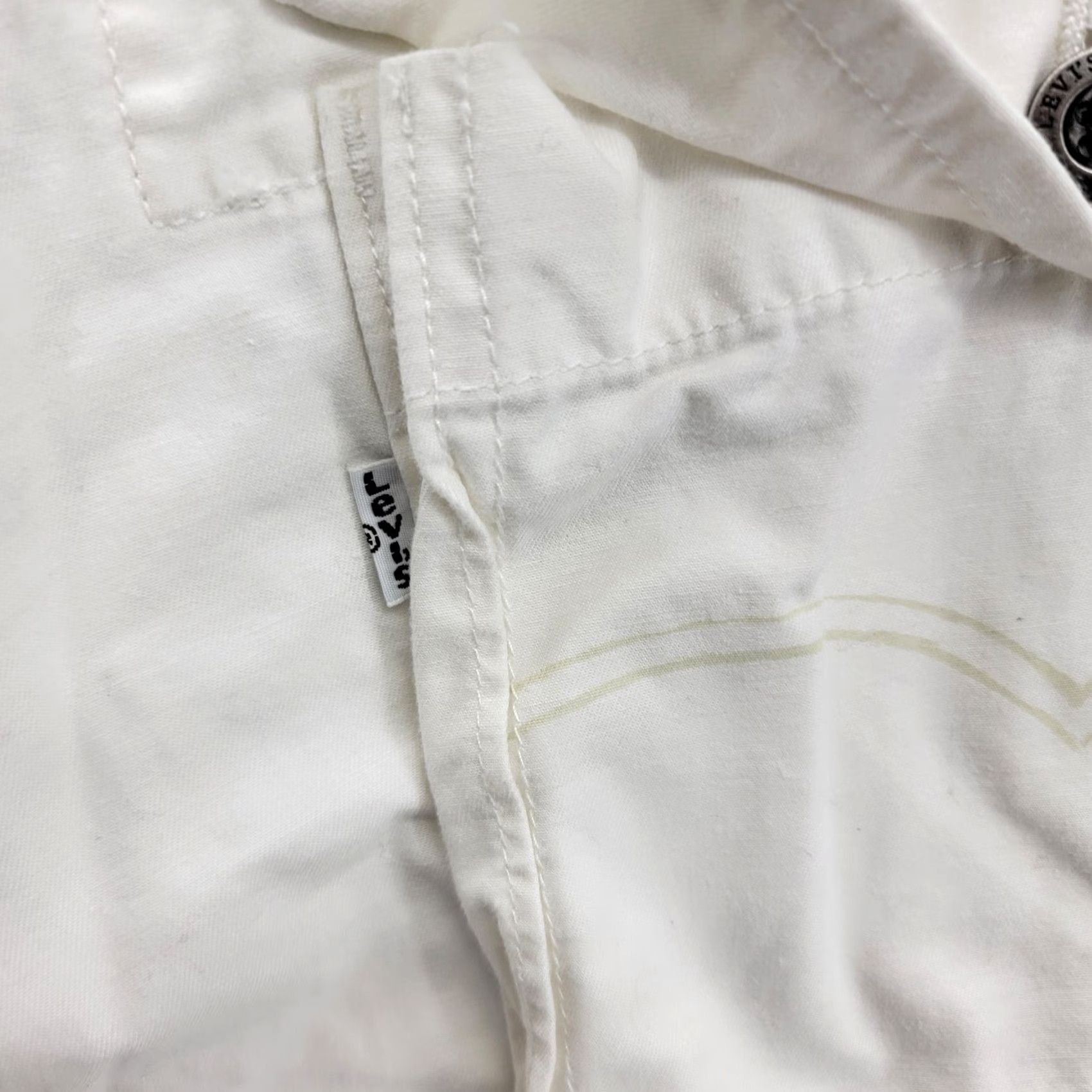 Levi's Levi's Shorts Mens 42 Carrier Cargo baggy White Cotton Y2K Size US 42 / EU 58 - 7 Thumbnail