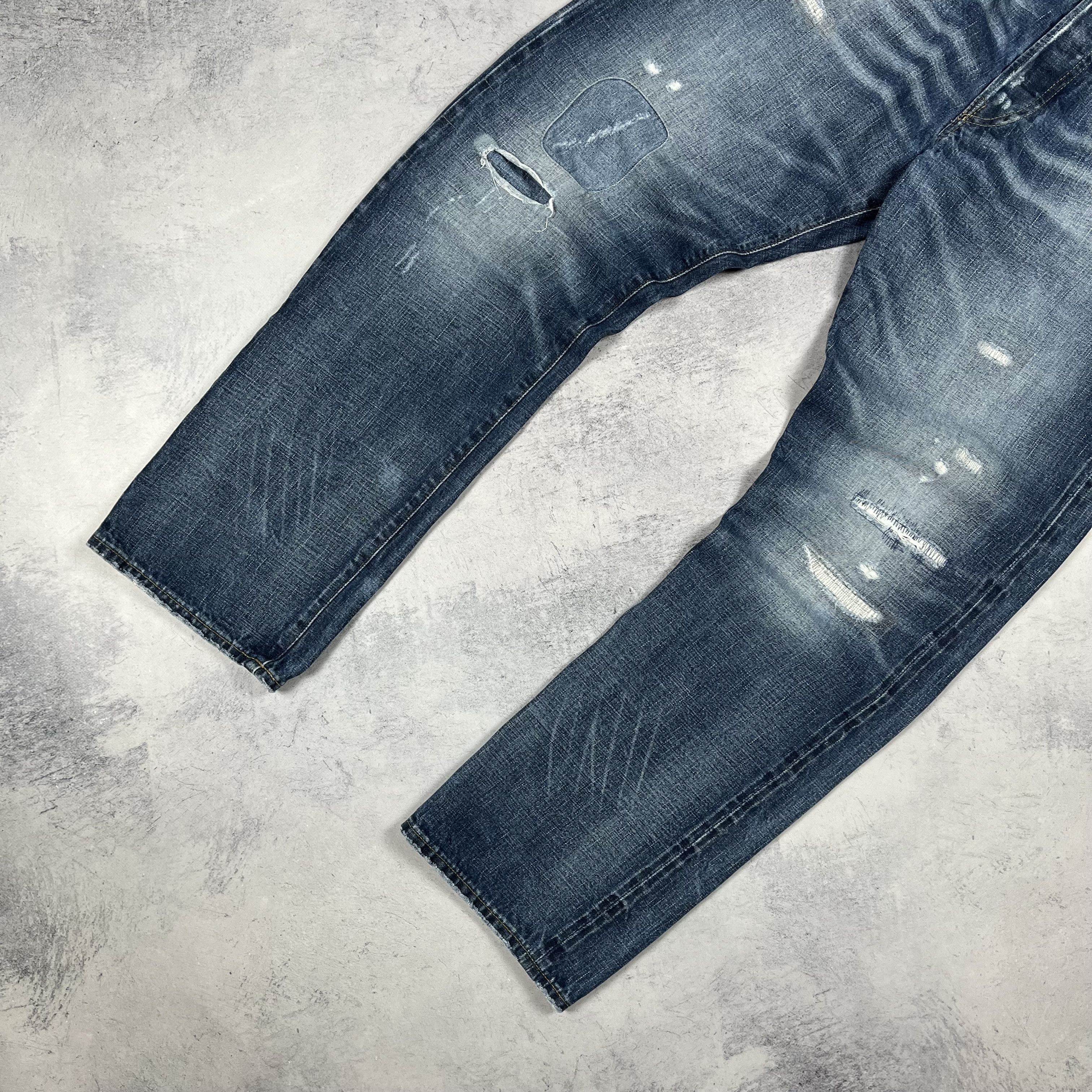 Polo Ralph Lauren Polo Ralph Lauren Selvedge Distressed Denim Jeans Pants Size US 36 / EU 52 - 3 Thumbnail