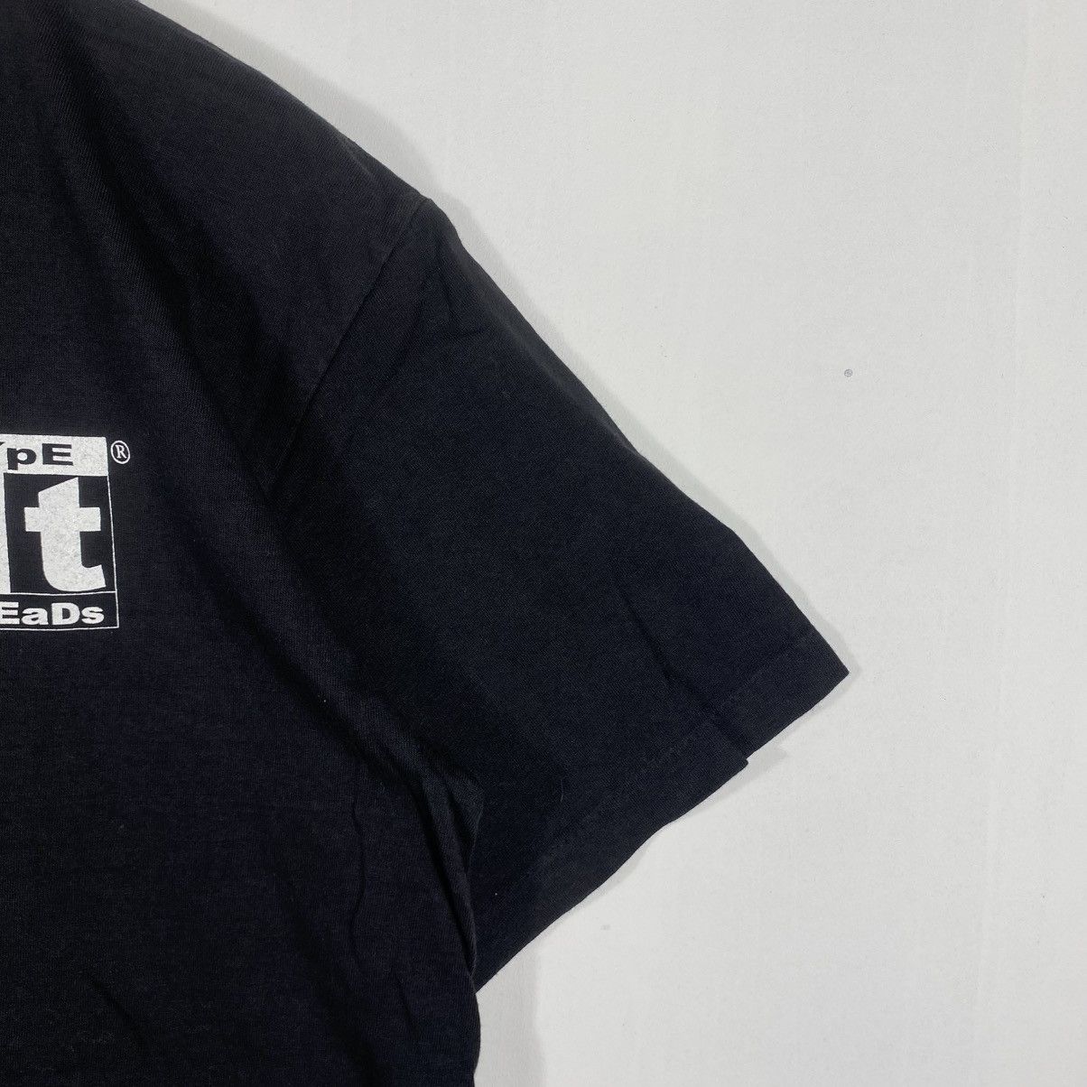 Vintage Vintage 90's HYPE THREADS Hip-Hop Bad Baby Graphic Tee Shirt Size US L / EU 52-54 / 3 - 6 Thumbnail