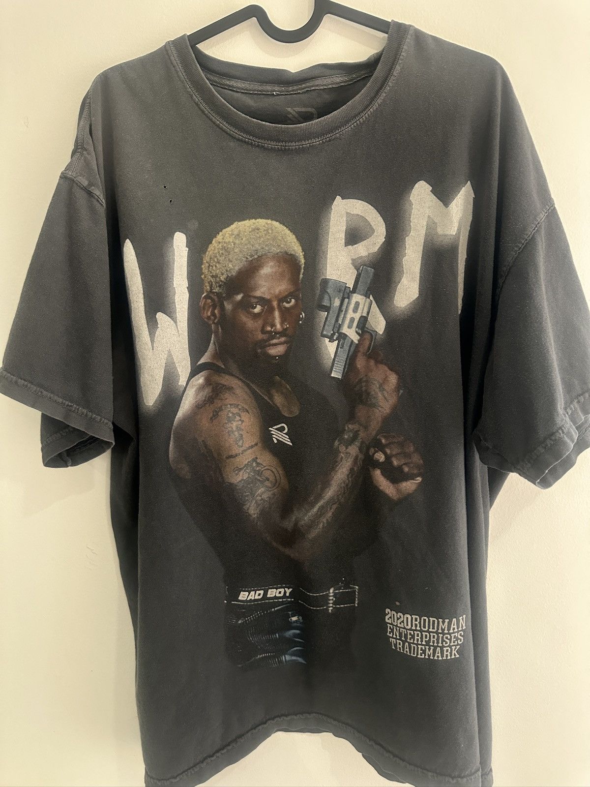 Vintage Dennis Rodman — THE WORM VINTAGE TEE Size US XL / EU 56 / 4 - 3 Thumbnail