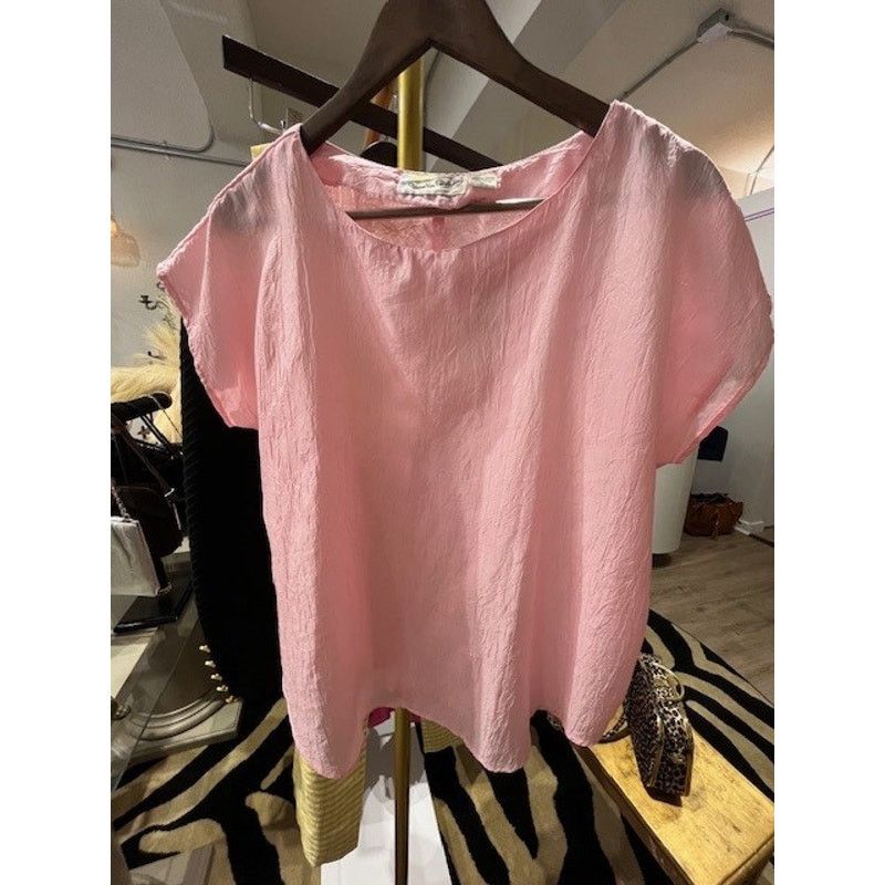 Diane von Furstenberg Vintage Diane Von Furstenburg Pink Top Size L / US 10 / IT 46 - 1 Thumbnail