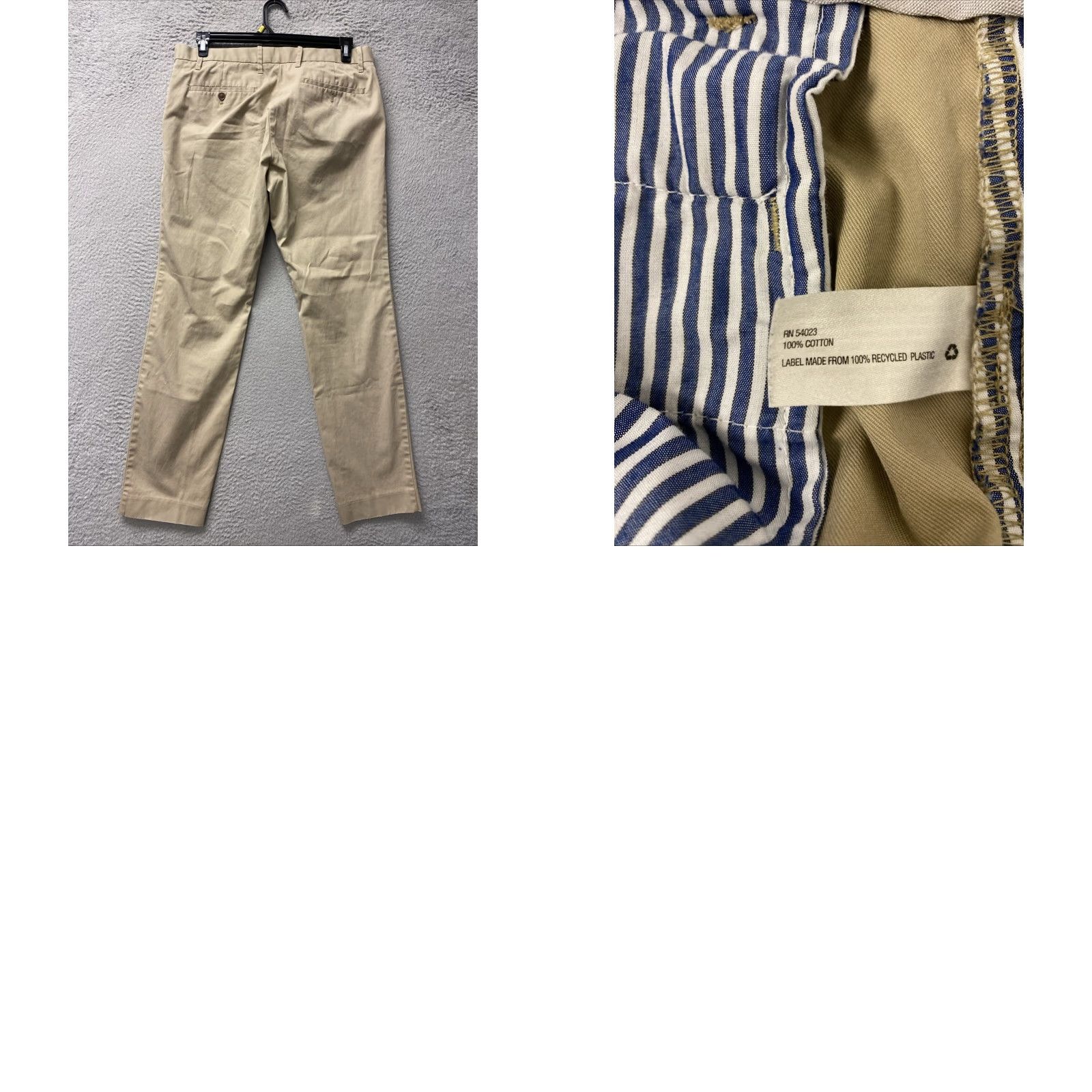 Gap VINTAGE Gap Men’s Chino Pants Casual Workwear 34x32 Khaki Slim Fit Canvas Size US 34 / EU 50 - 8 Thumbnail