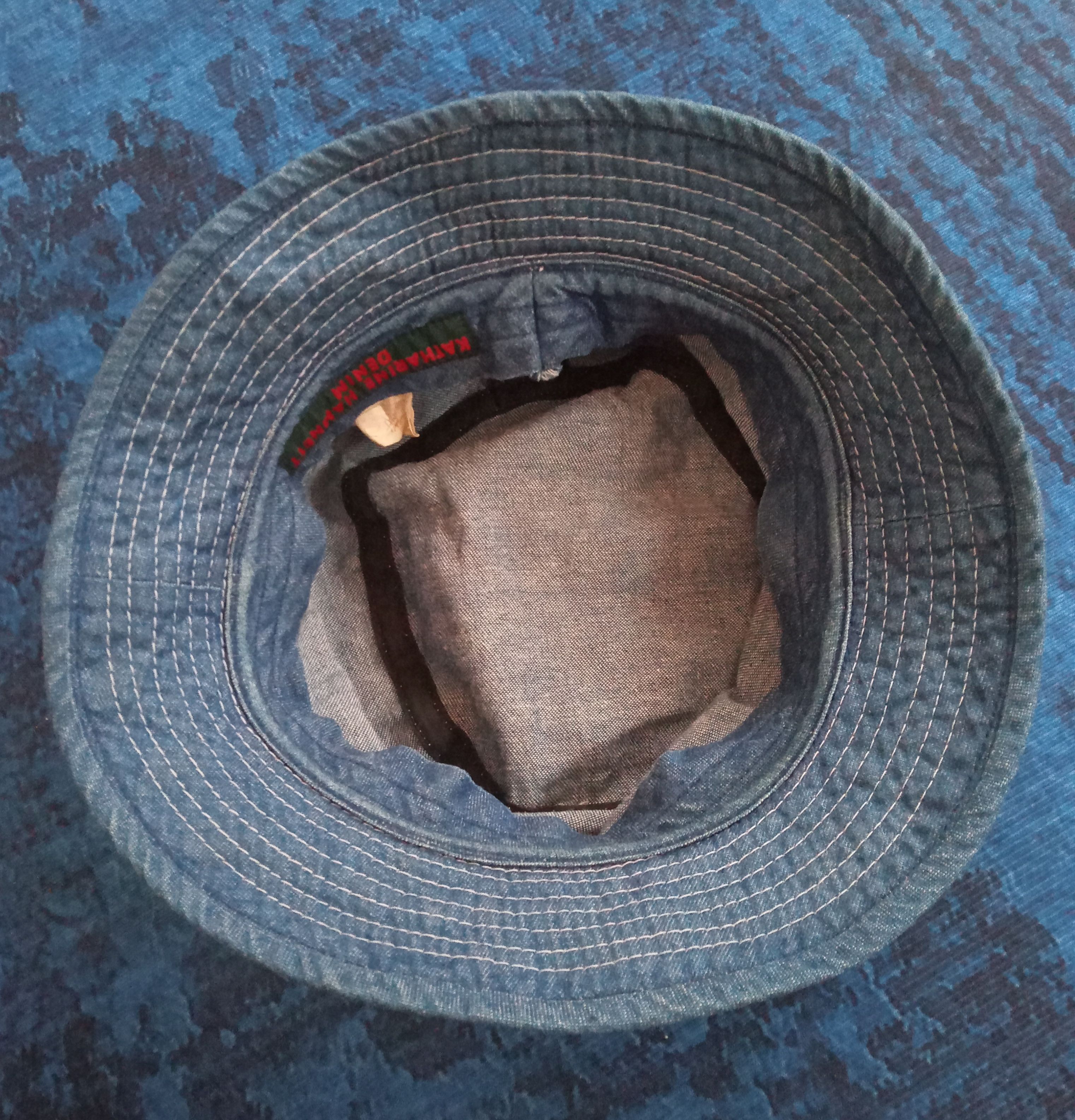 Katharine Hamnett London Katharine Hamnett Denim Bucket Hat Size ONE SIZE - 8 Thumbnail