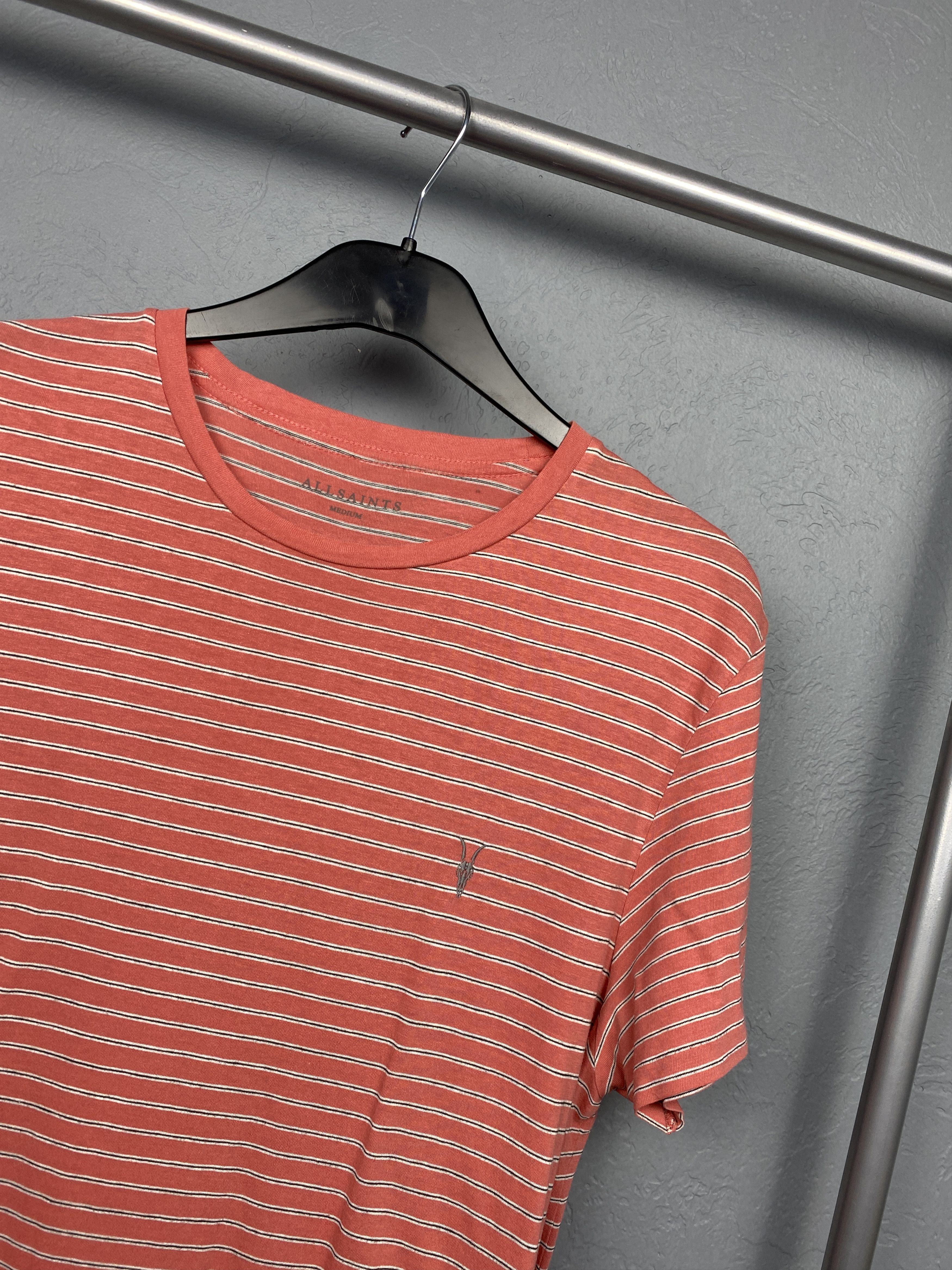 Allsaints Allsaints Spatium Vintage Mens Crew Neck T-Shirt Tee Size US M / EU 48-50 / 2 - 2 Thumbnail