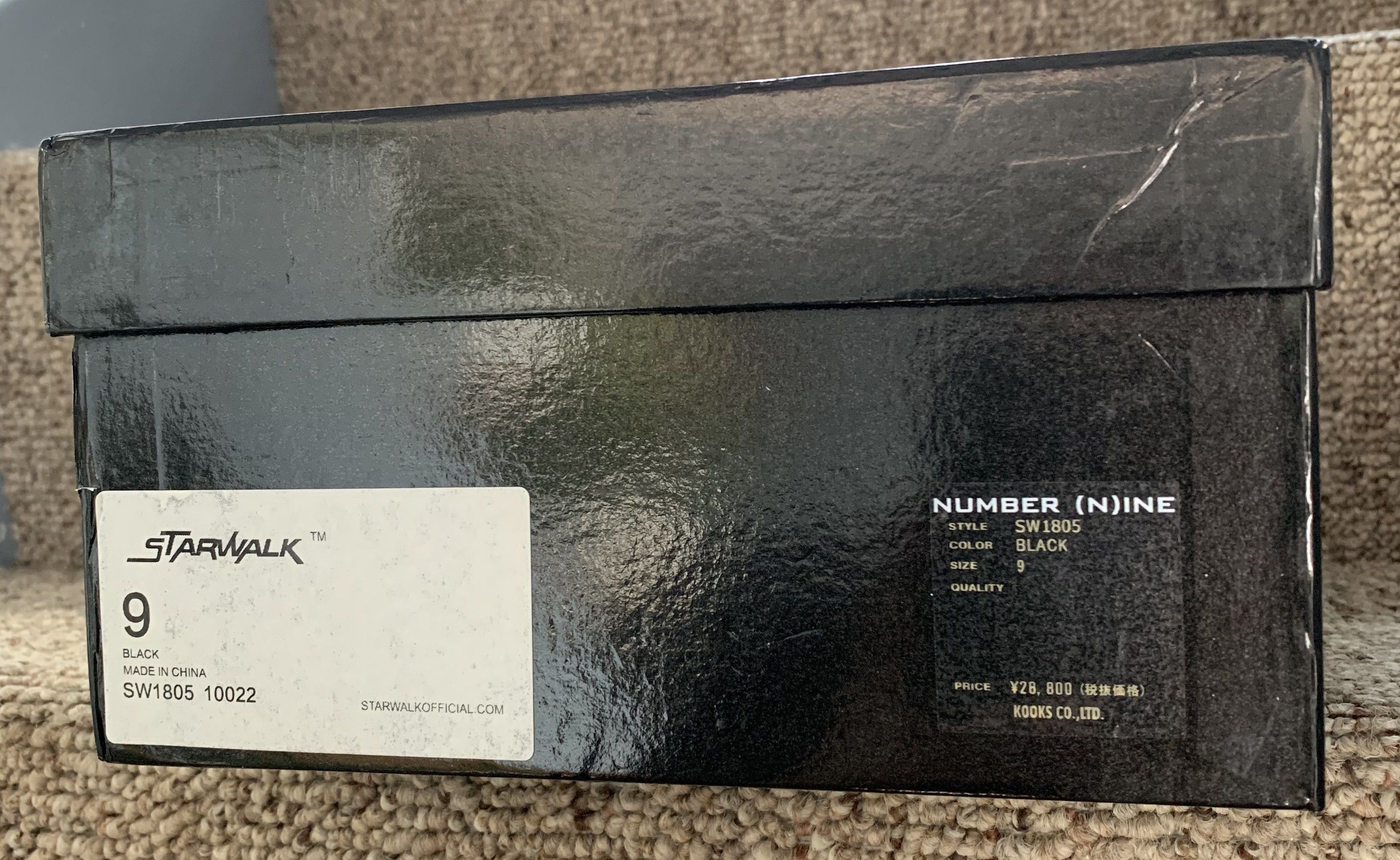 Number (N)ine × STARWALK F/W 2018 Number (N)ine x Starwalk Sneaker w/ box Size US 9 / EU 42 - 13 Thumbnail