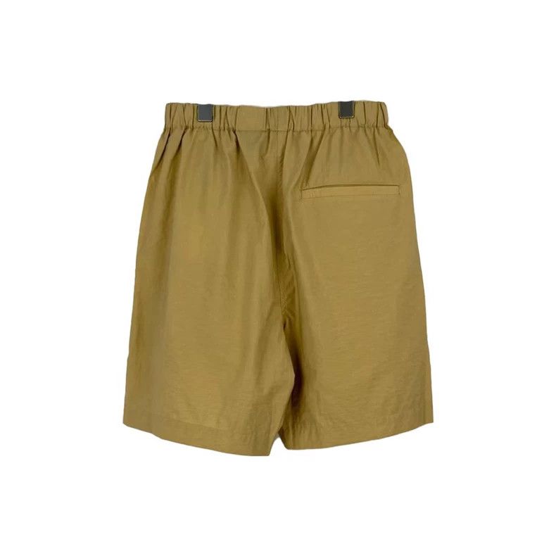 Loewe LOEWE sizeS Kaki color embroidered logo shorts Size 42" / US 20 - 2 Thumbnail