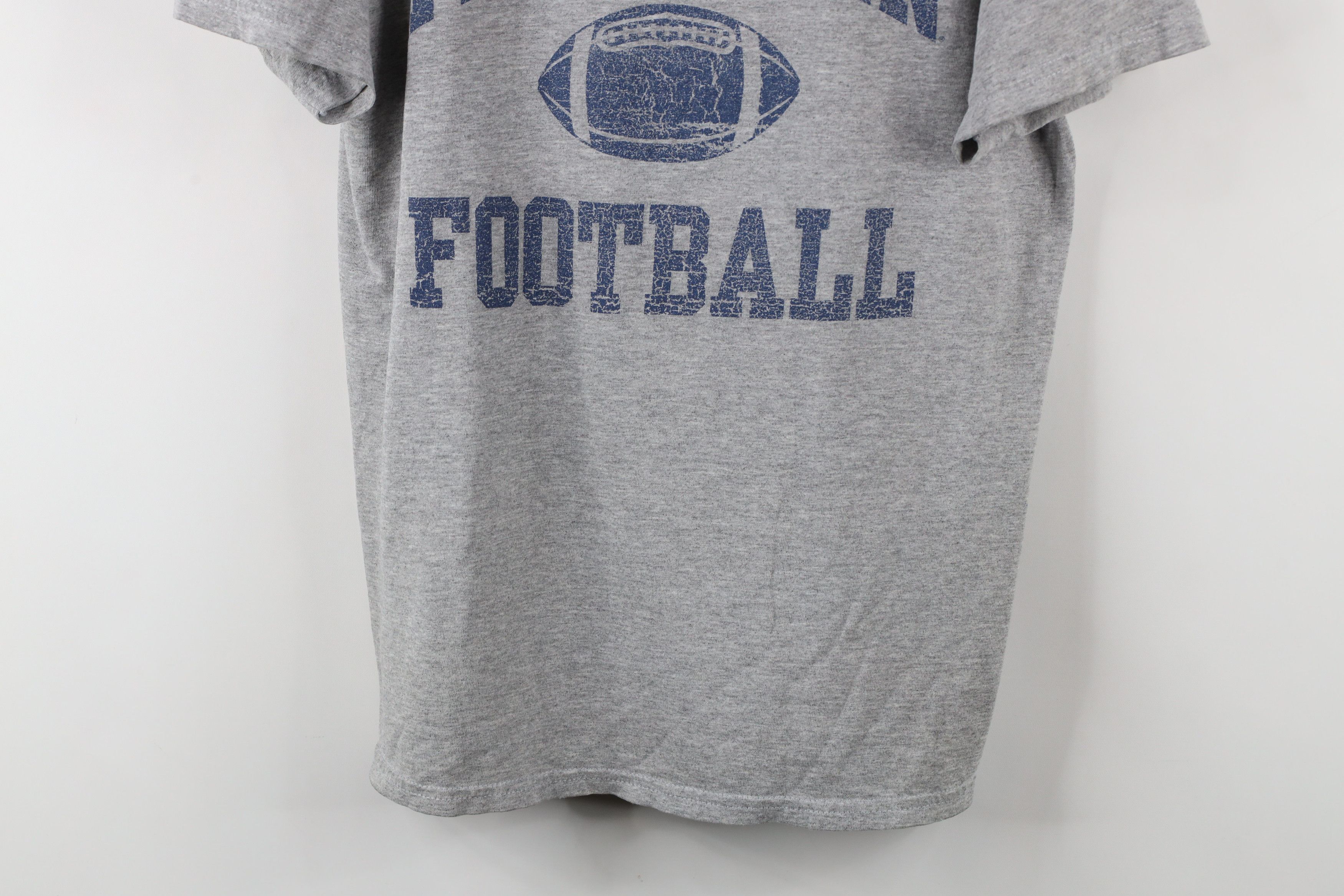 Vintage Vintage 90s Spell University of Michigan Football T-Shirt Size US L / EU 52-54 / 3 - 3 Thumbnail