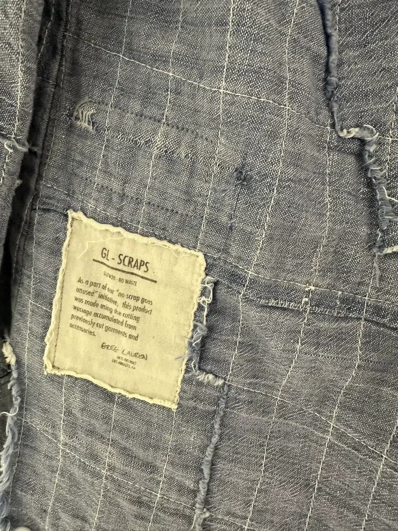 Greg Lauren Greg Lauren Denim Patchwork Duster Size US L / EU 52-54 / 3 - 5 Thumbnail