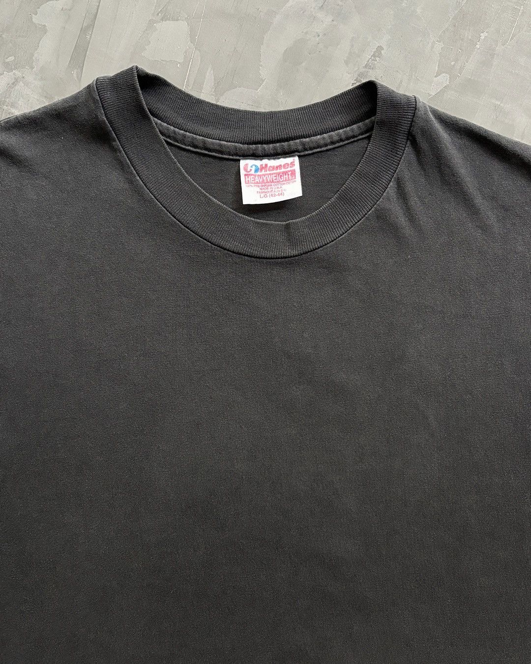 Hanes vintage 1980-1990s hanes blank t-shirt Size US L / EU 52-54 / 3 - 3 Thumbnail