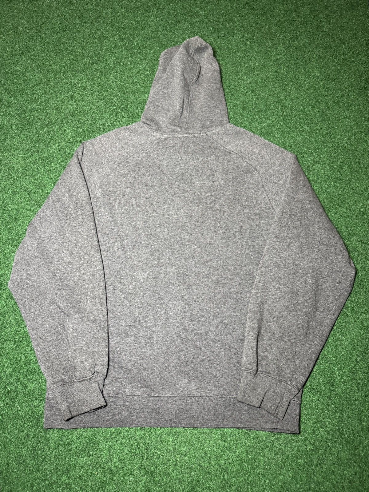 Nike × Vintage Vintage Y2K Nike Gray Pullover Large Hoodie Sweatshirt Size US L / EU 52-54 / 3 - 4 Thumbnail