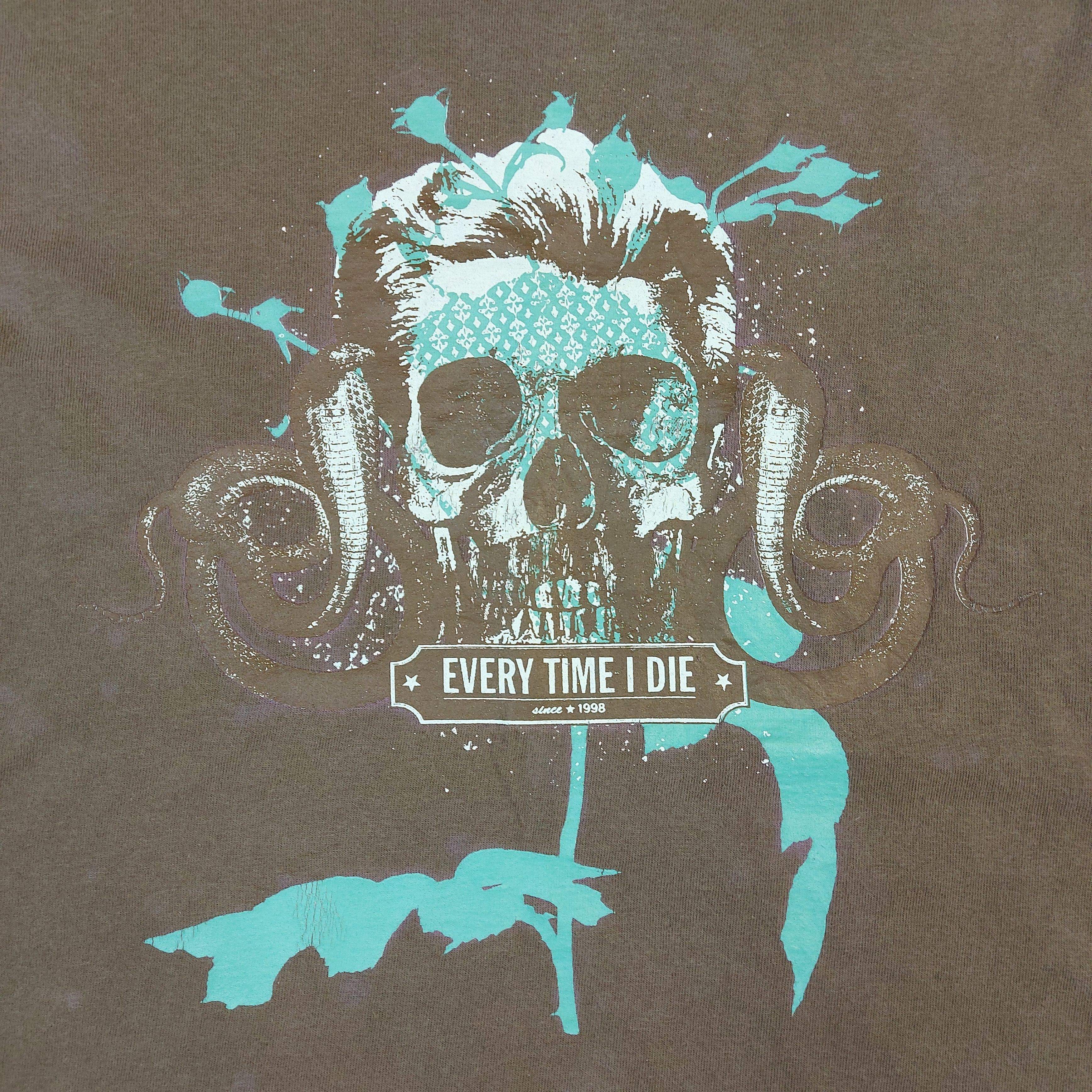 Band Tees Vintage 90s Y2K Every Time I Die Band Metalcore TEE Size US S / EU 44-46 / 1 - 3 Thumbnail