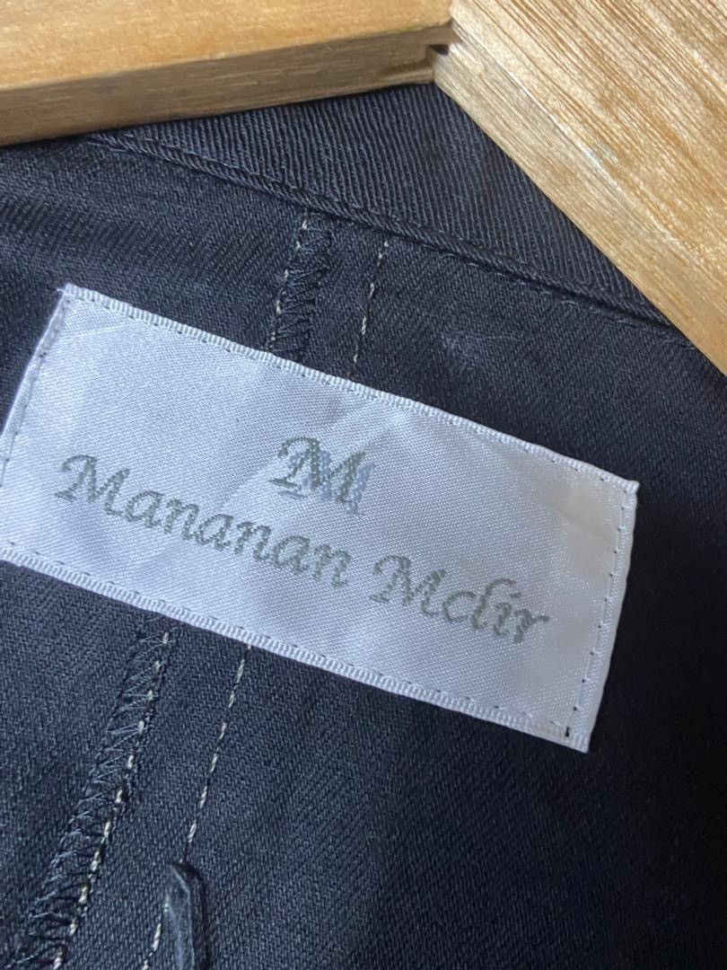 Japanese Brand Vintage Mananan McLir Long Cotton Jacket (176) Size US XXS / EU 40 - 4 Thumbnail