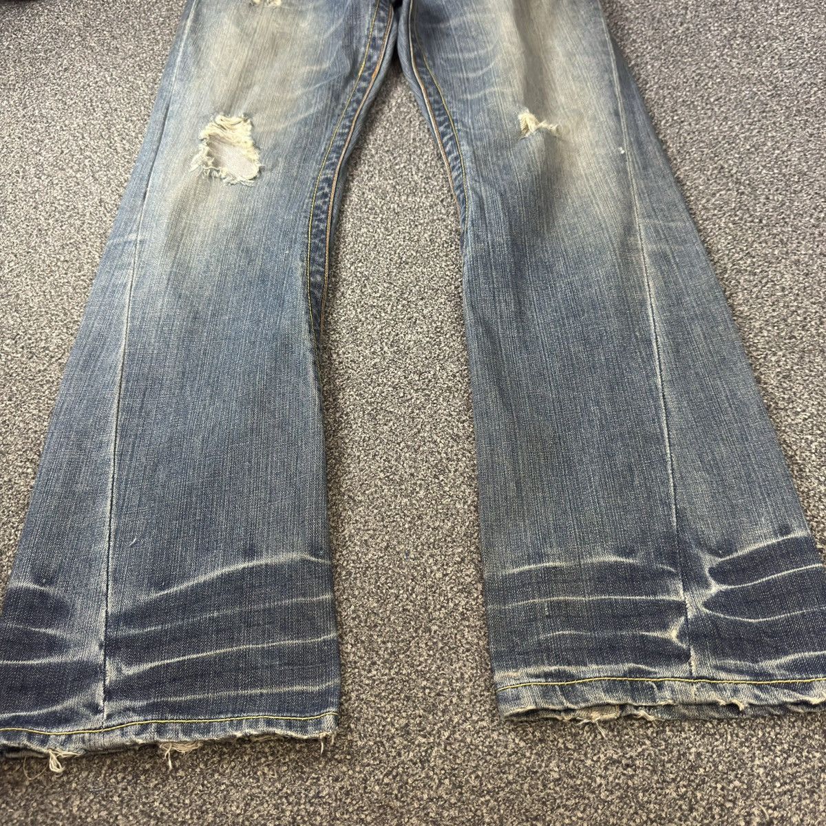 14th Addiction 🔥🇯🇵 Flared Vintage 90s HR Thrashed Washed Hysteric Style Size US 32 / EU 48 - 8 Thumbnail