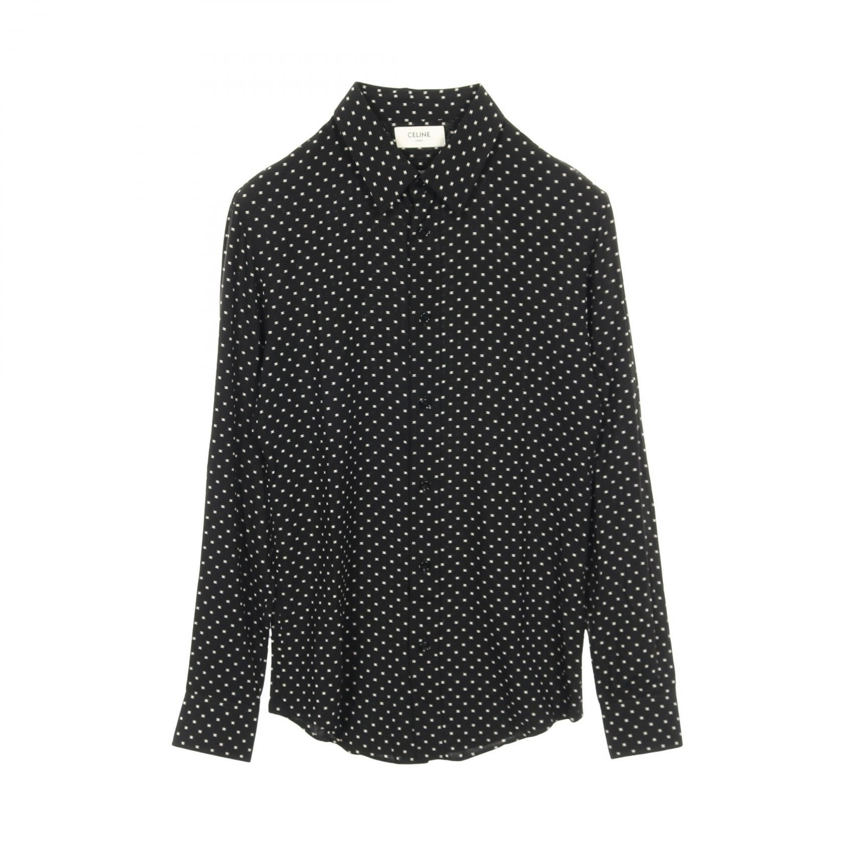 Celine Celine CELINE Triomphe Loose Rayon Top Textile Tops DUTY FREE for USA Size ONE SIZE - 1 Thumbnail