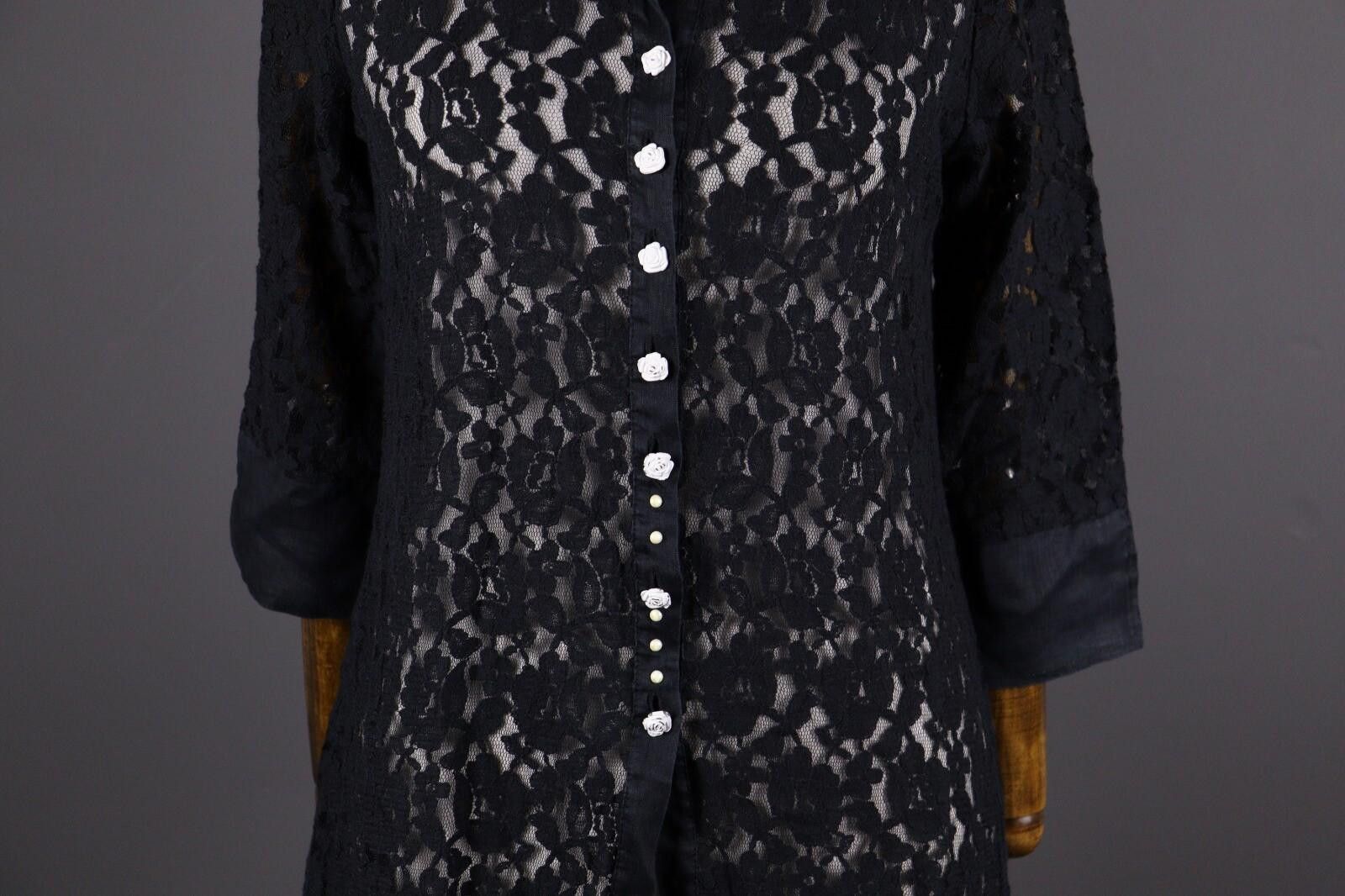 Other Bottega by Elisa Cavaletti Mesh Blouse Tunic Size S Size S / US 4 / IT 40 - 3 Thumbnail