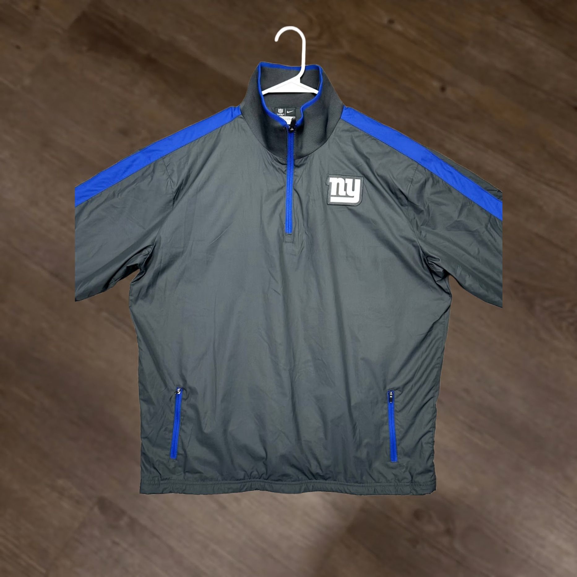 Nike Nike Onfield Apparel New York Giants Jacket Mens Medium Gray Size US M / EU 48-50 / 2 - 1 Thumbnail