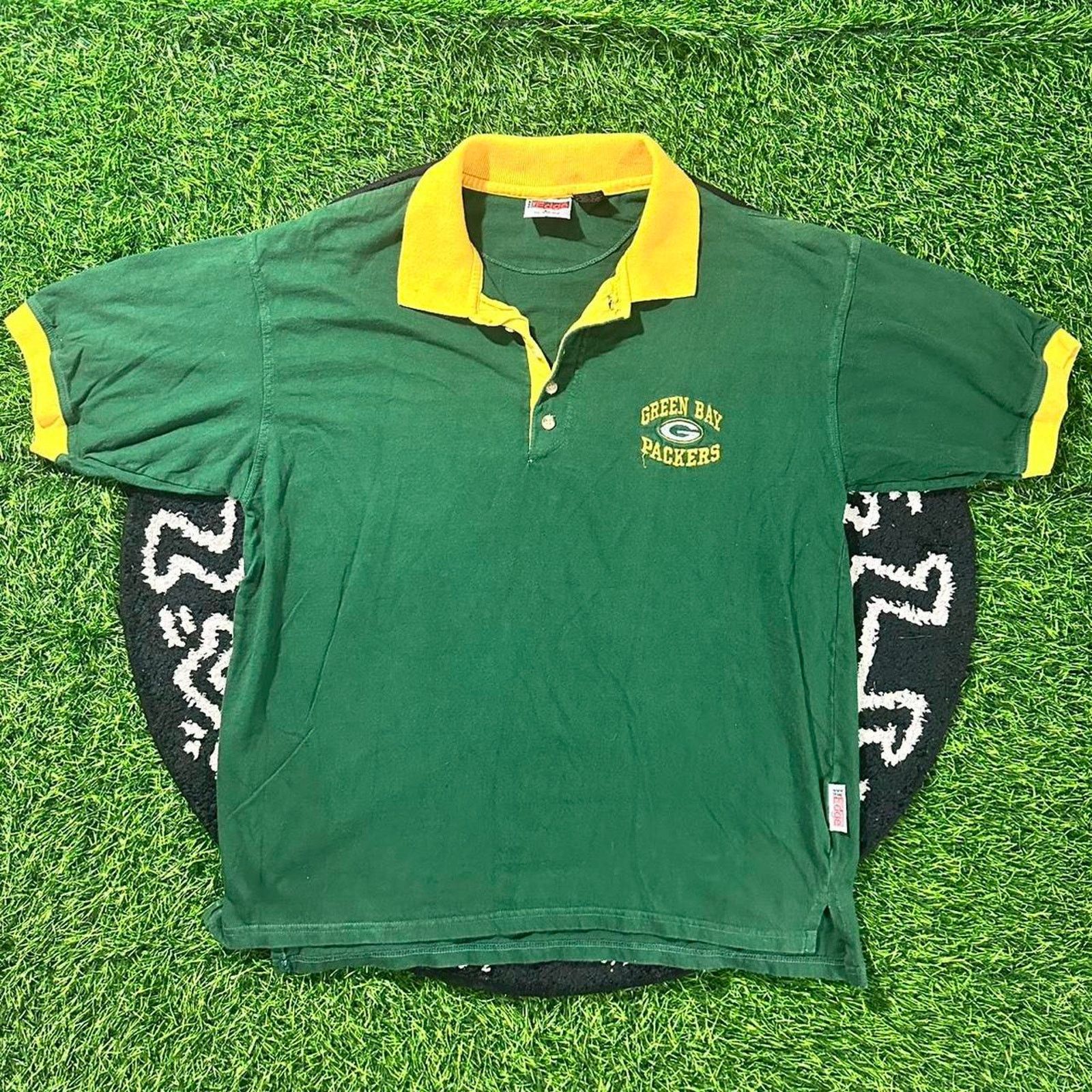 Other Vintage Green Bay Packers Polo Shirt - L Size US L / EU 52-54 / 3 - 1 Thumbnail