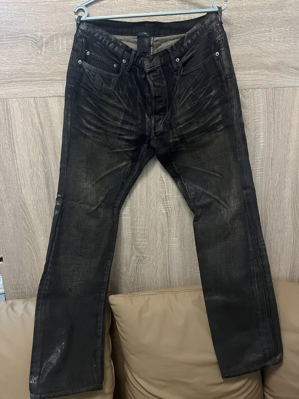 Dior DIOR HOMME AW 03 LUSTER WAXED DENIM Size US 32 / EU 48 - 1 Thumbnail