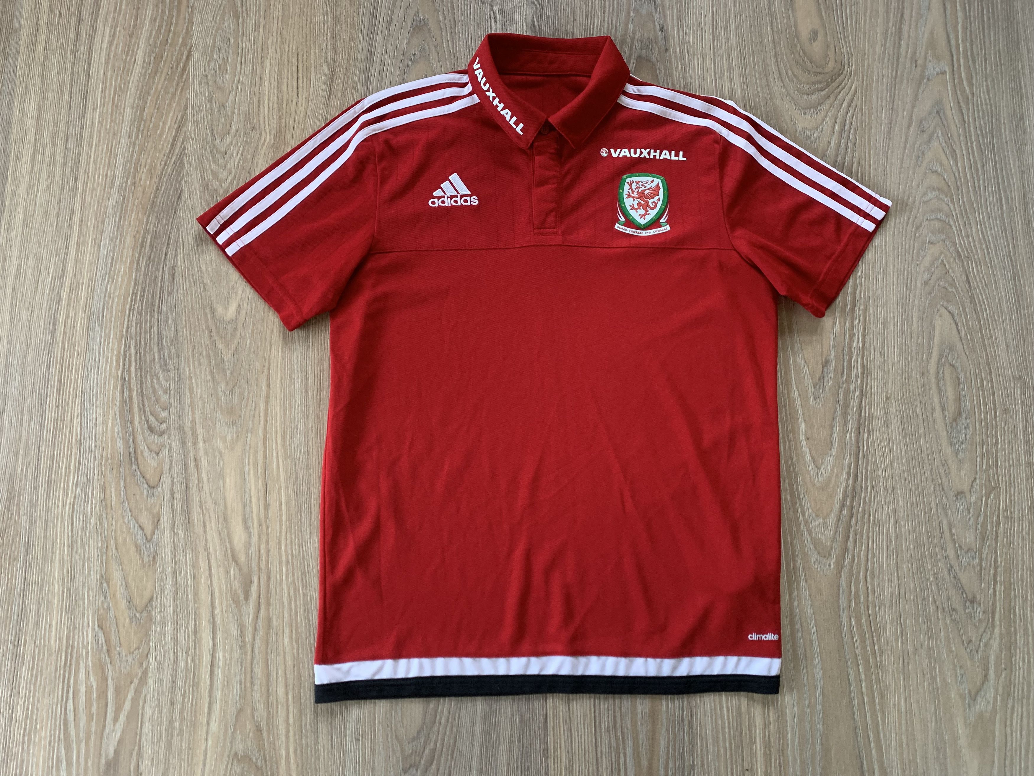 Adidas Adidas Vauxhall Cotton Training Polo T-Shirt Size US M / EU 48-50 / 2 - 2 Thumbnail